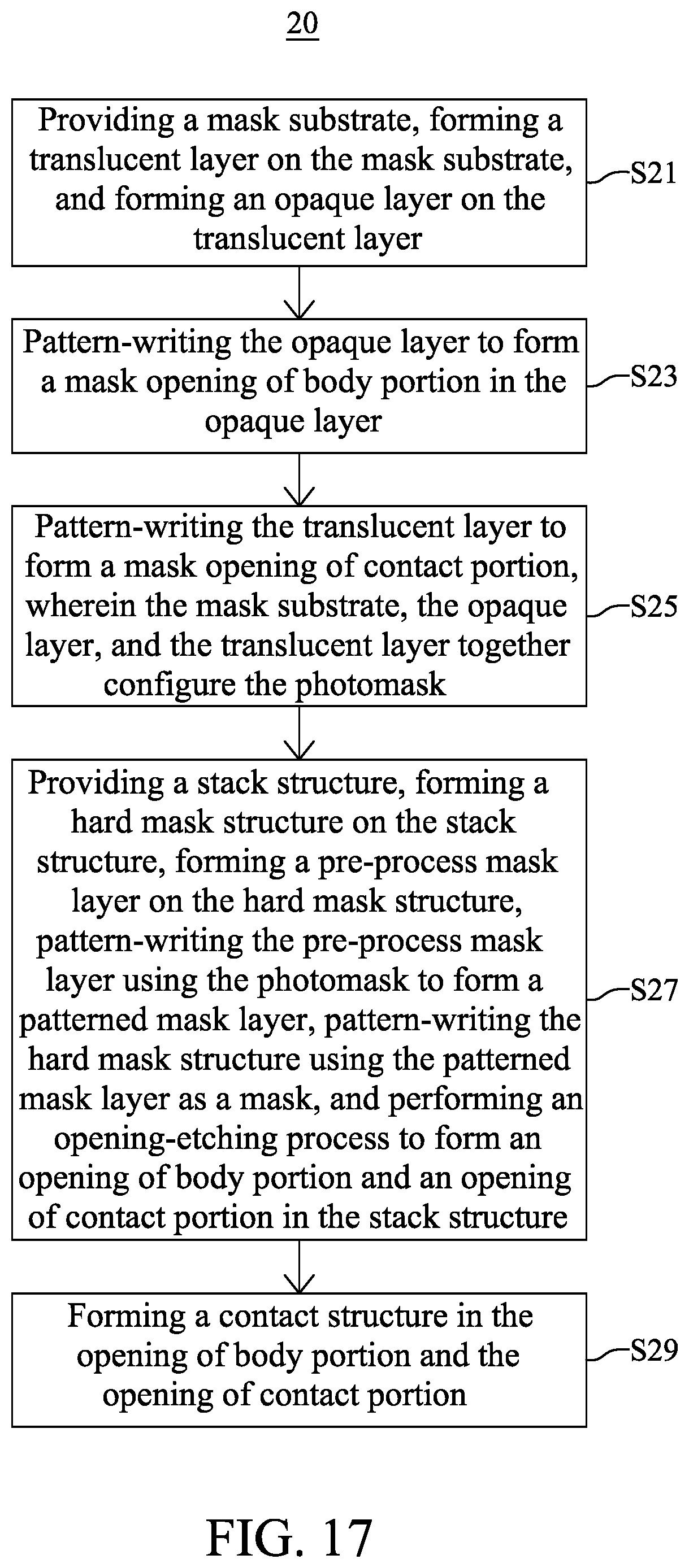 Patent US12417982 Figure 17 – Semiconductor device with contact structure