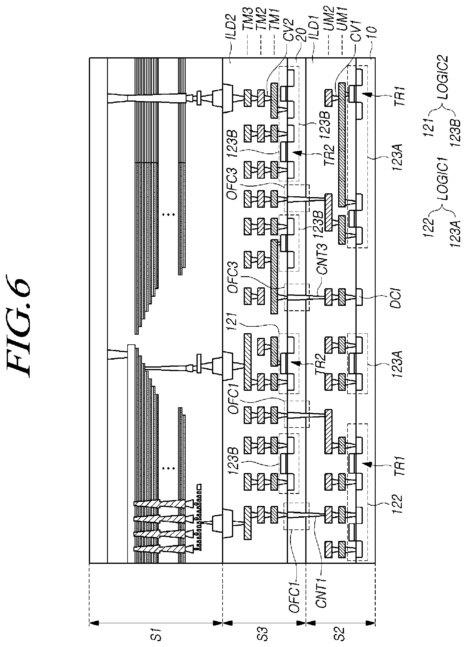 Patent US12417989 Figure 6 – Semiconductor memory device including stacked semiconductor layers