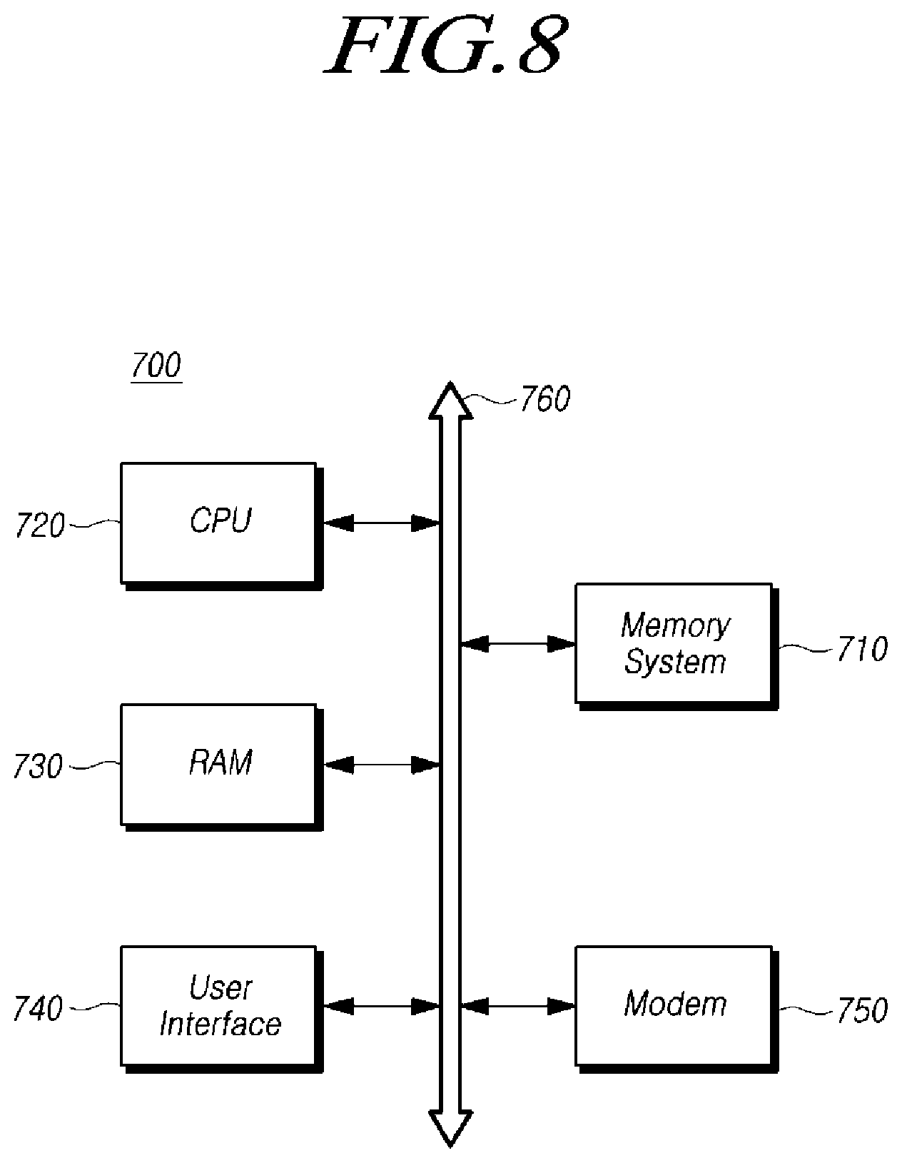 Patent US12417989 Figure 8 – Semiconductor memory device including stacked semiconductor layers