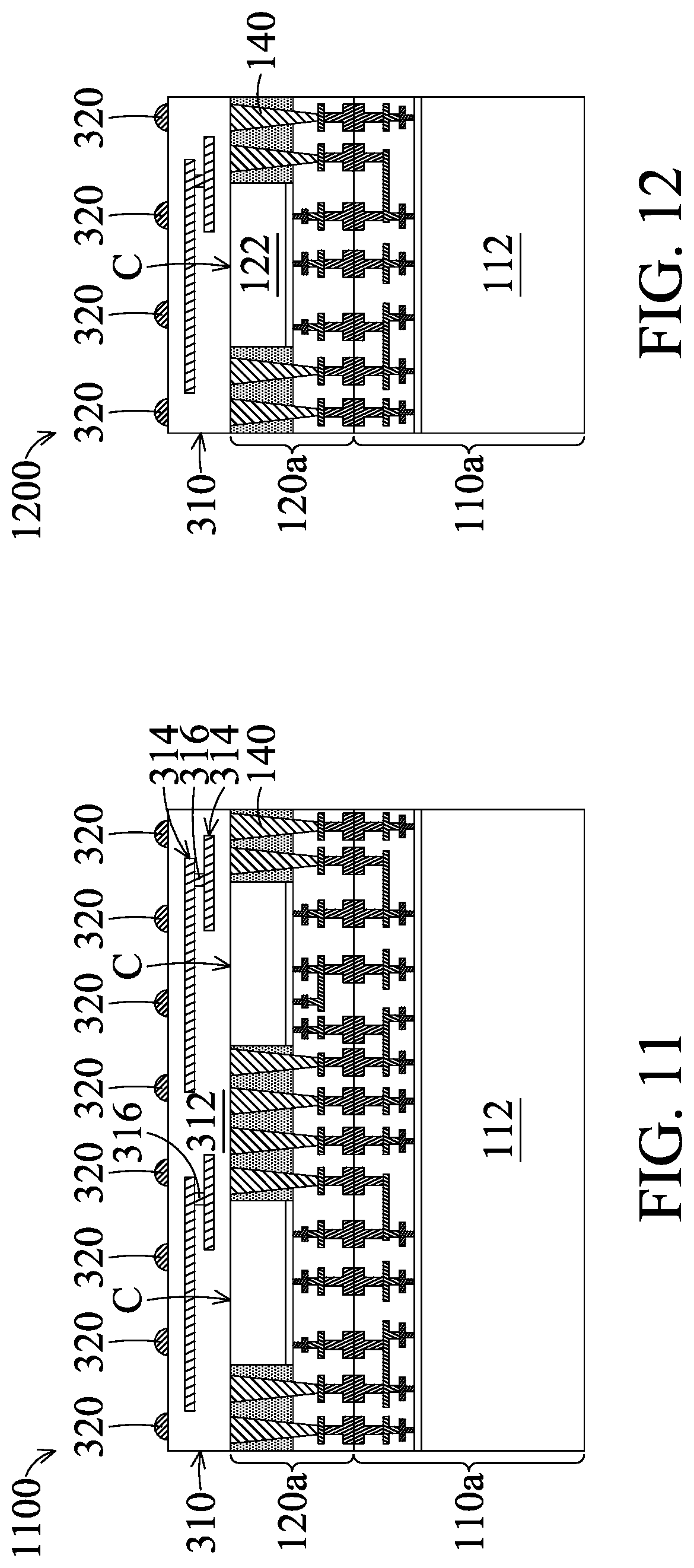 Patent US12417991 Figure 16 – Chip stack structure with conductive plug and method for forming the same