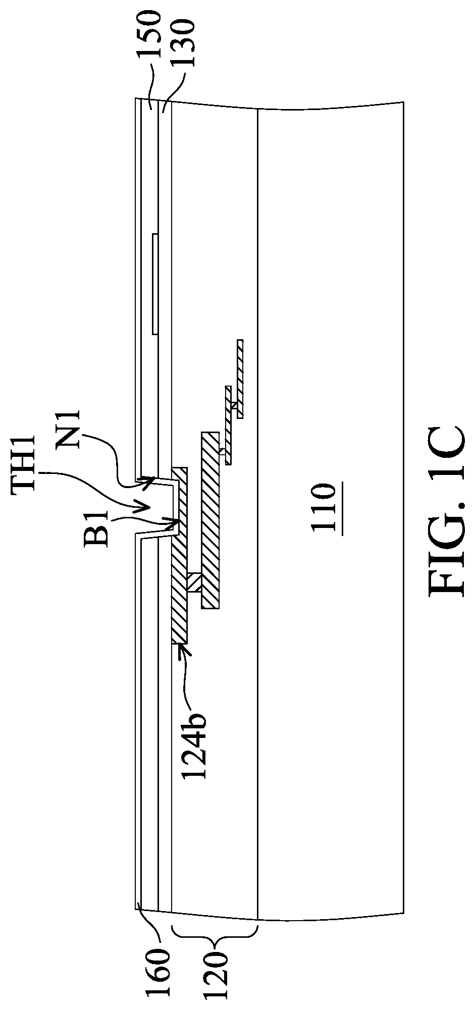 Patent US12417992 Figure 3 – Chip structure with conductive pillar and method for forming the same