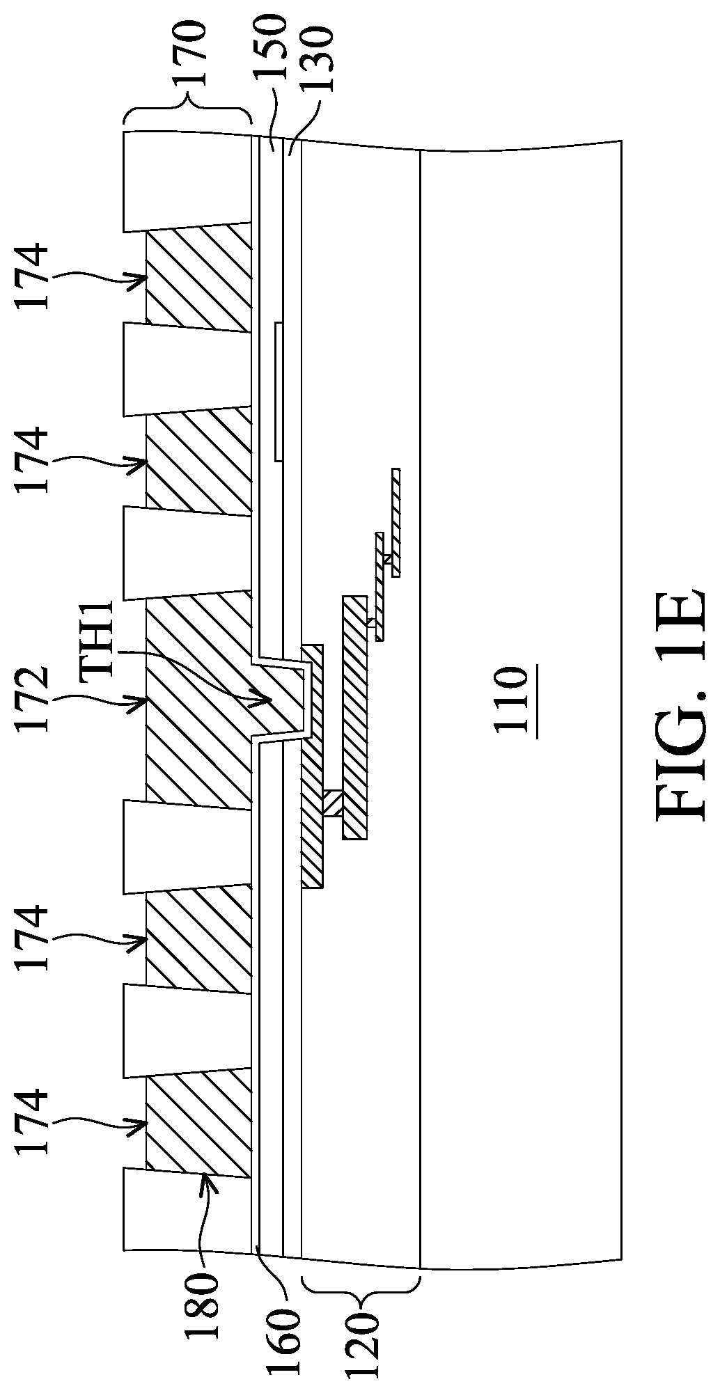 Patent US12417992 Figure 5 – Chip structure with conductive pillar and method for forming the same