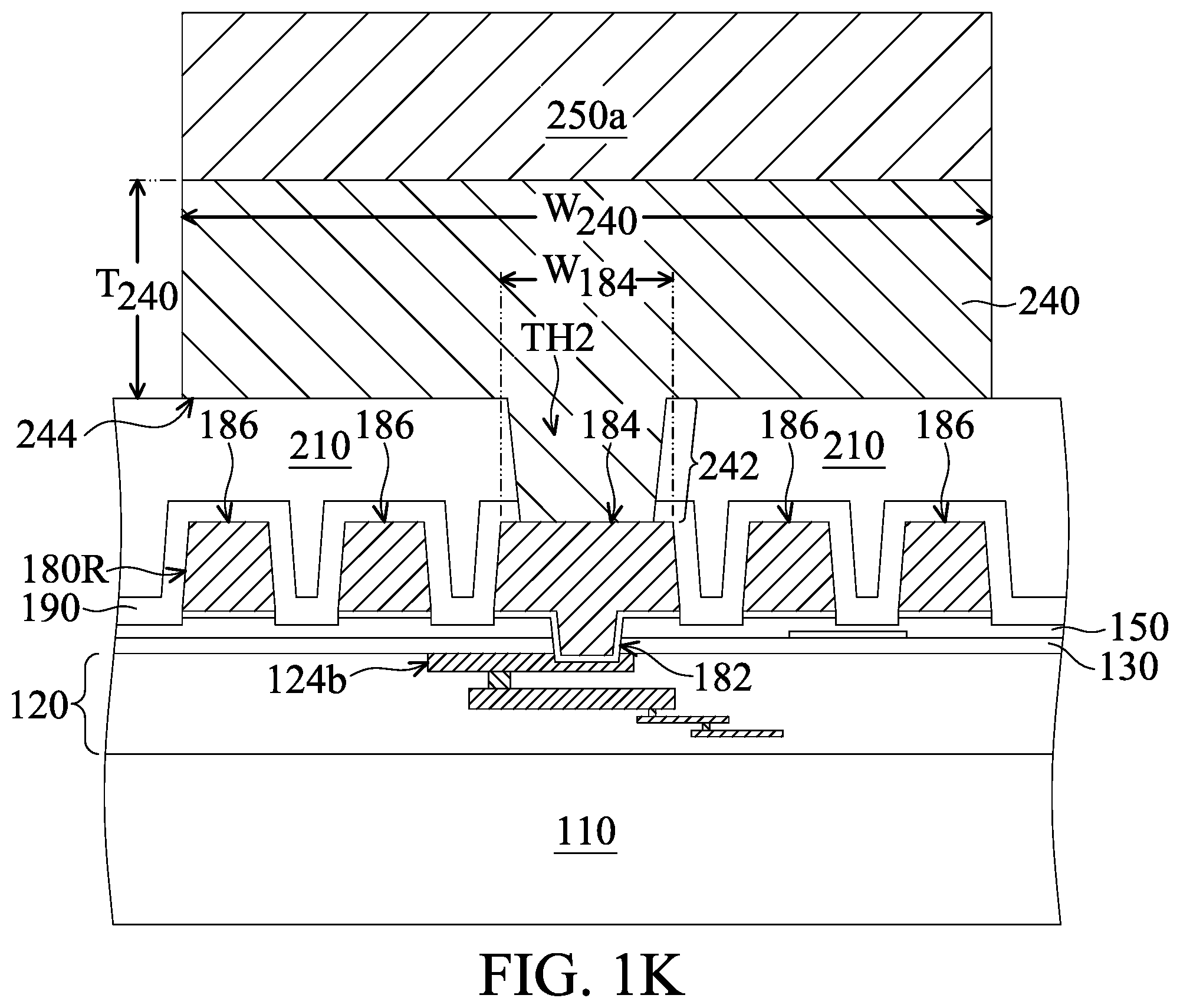 Patent US12417992 Figure 12 – Chip structure with conductive pillar and method for forming the same