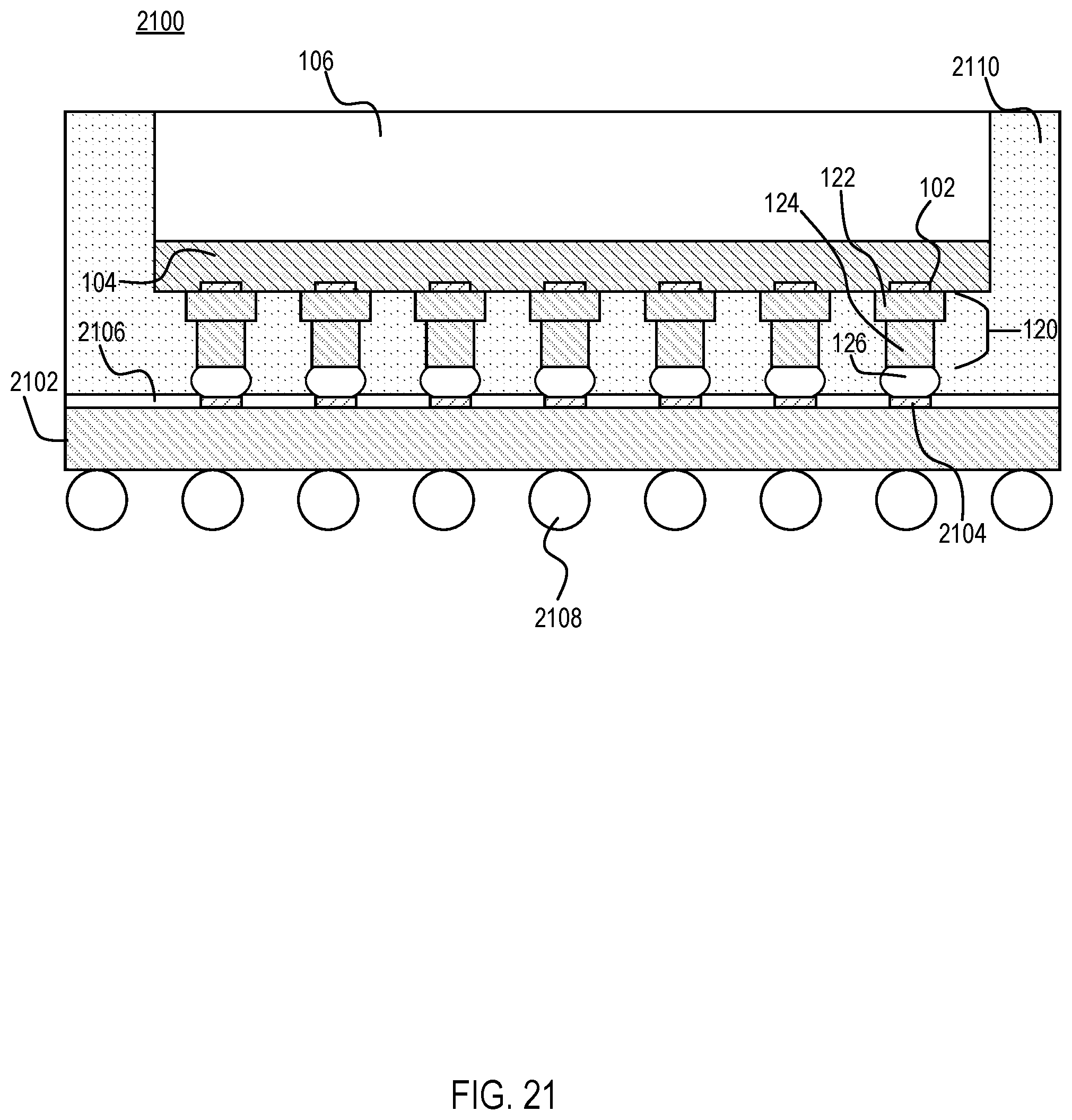 Patent US12417994 Figure 19 – Semiconductor chip having stepped conductive pillars