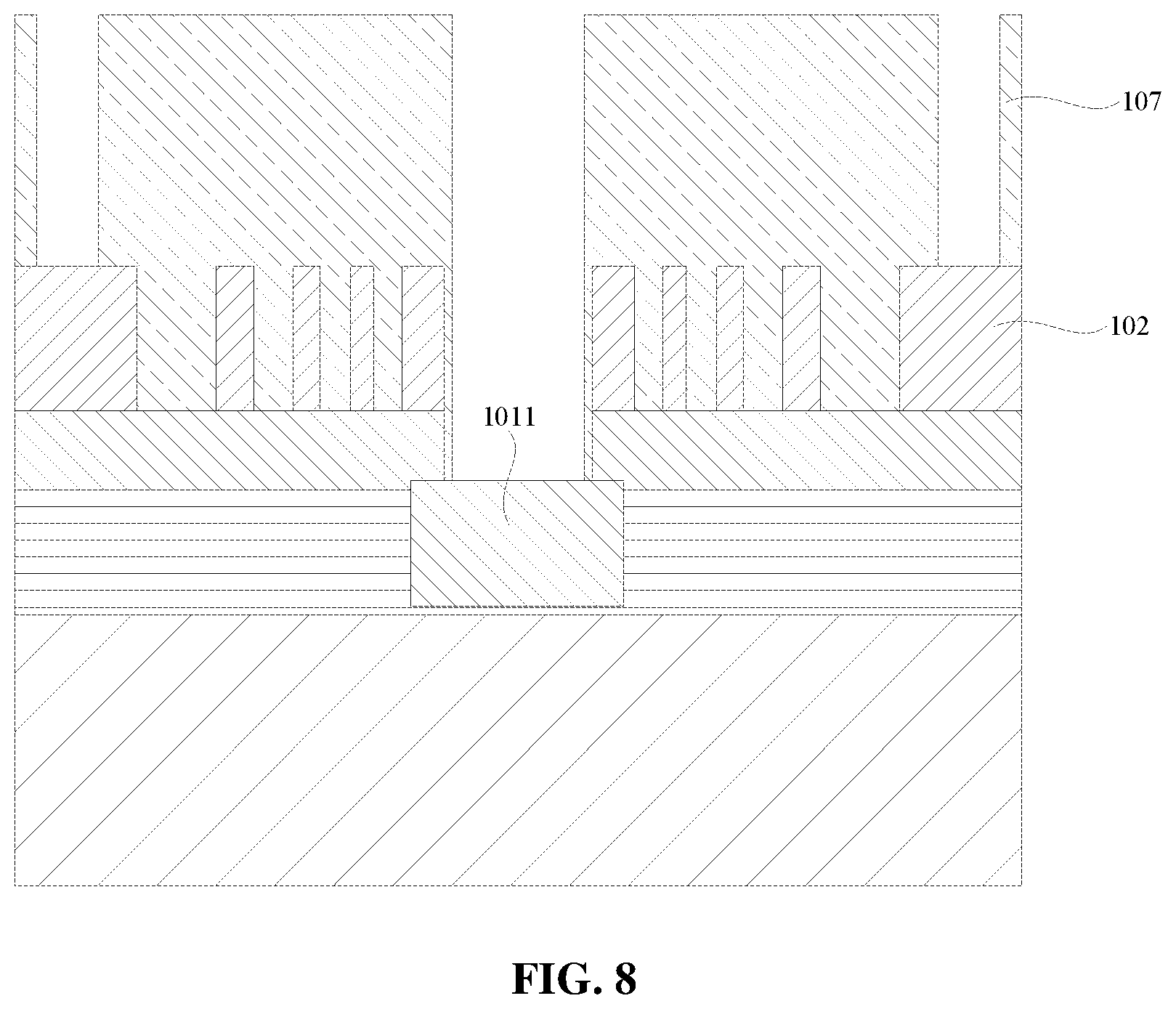 Patent US12417995 Figure 7 – Chip packaging structure and method for preparing the same, and method for packaging semiconductor structure