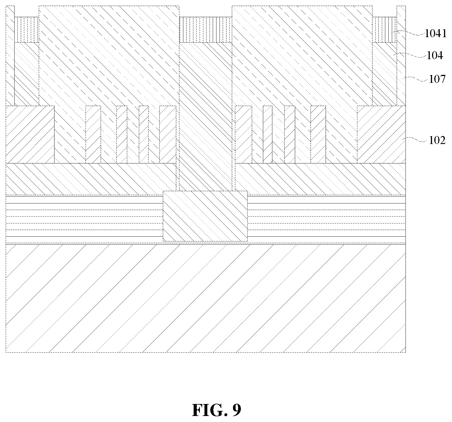 Patent US12417995 Figure 8 – Chip packaging structure and method for preparing the same, and method for packaging semiconductor structure