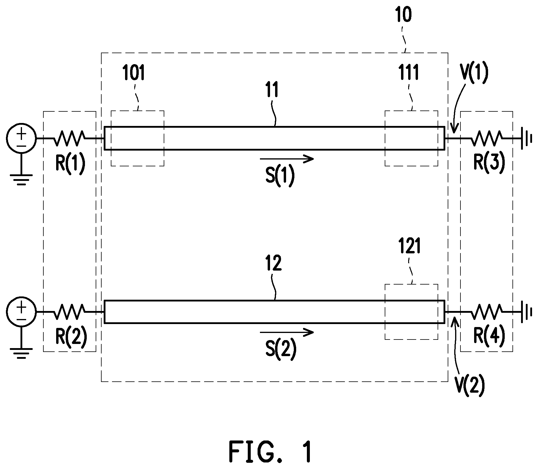 Patent US12417996 Figure 1 – Layout structure of differential lines, memory storage device and memory control circuit unit