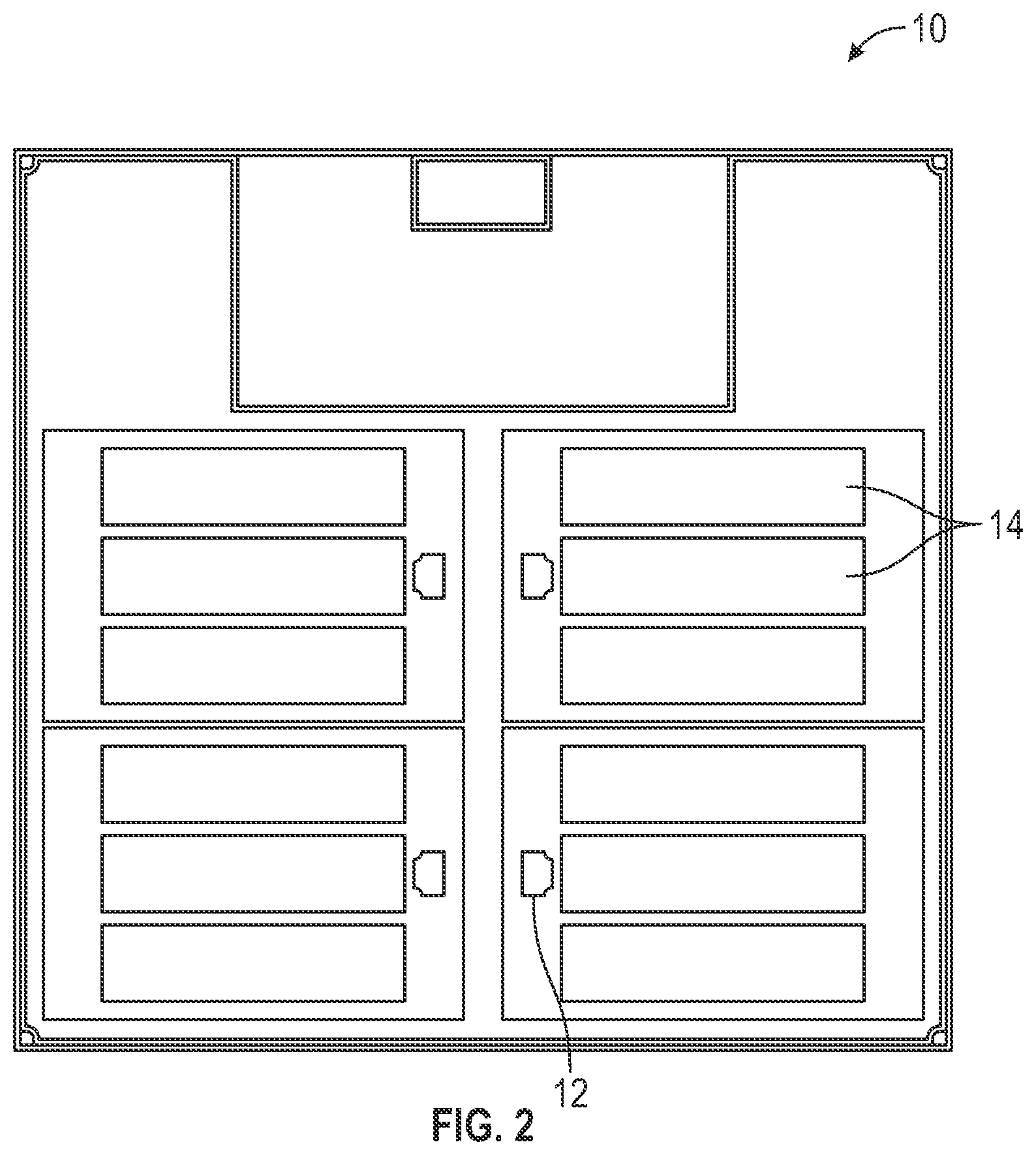 Patent US12417999 Figure 2 – Semiconductor packages using package in package systems and related methods