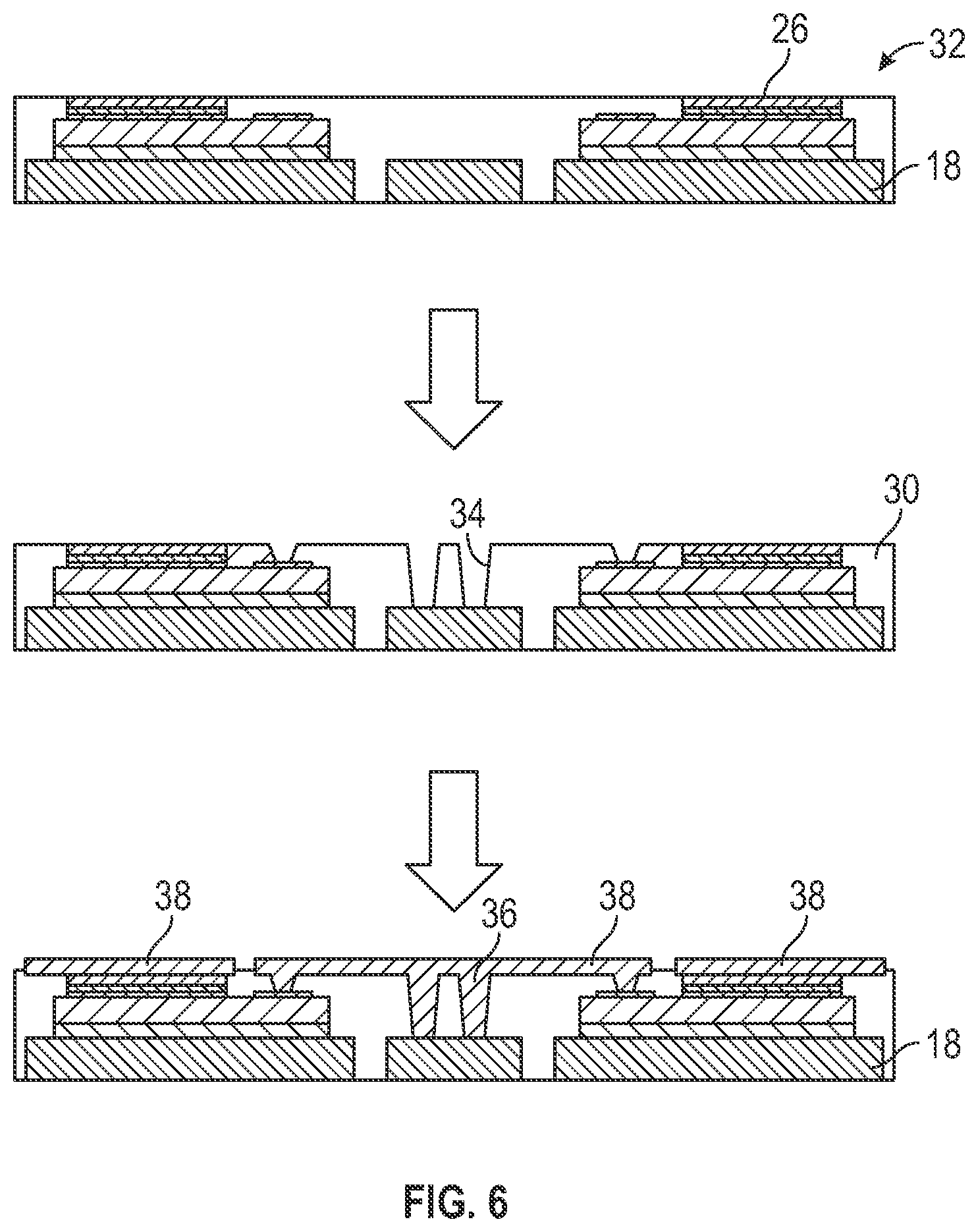 Patent US12417999 Figure 6 – Semiconductor packages using package in package systems and related methods