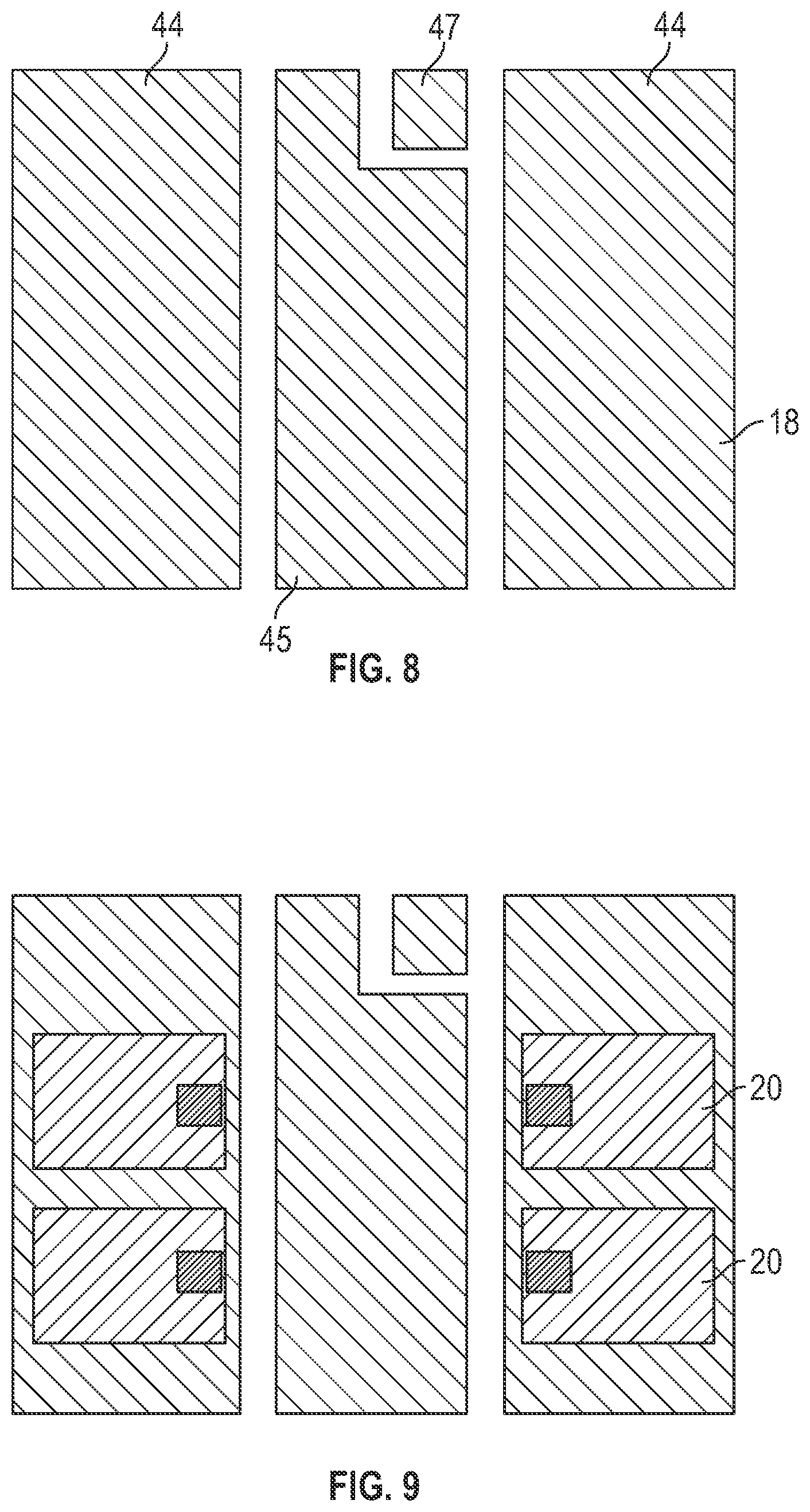 Patent US12417999 Figure 8 – Semiconductor packages using package in package systems and related methods