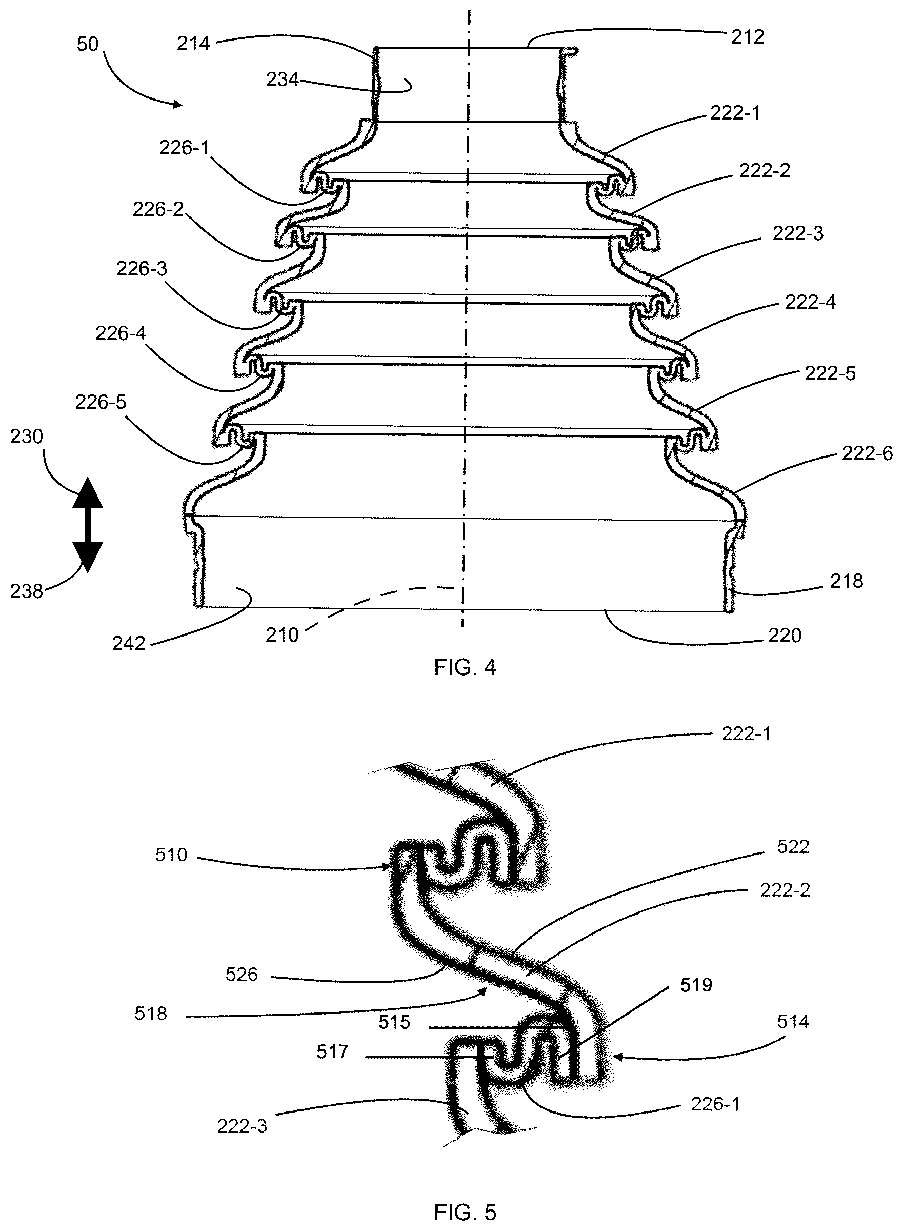 Patent US12422000 Figure 3 – Rigid-elastic boot for shaft joint