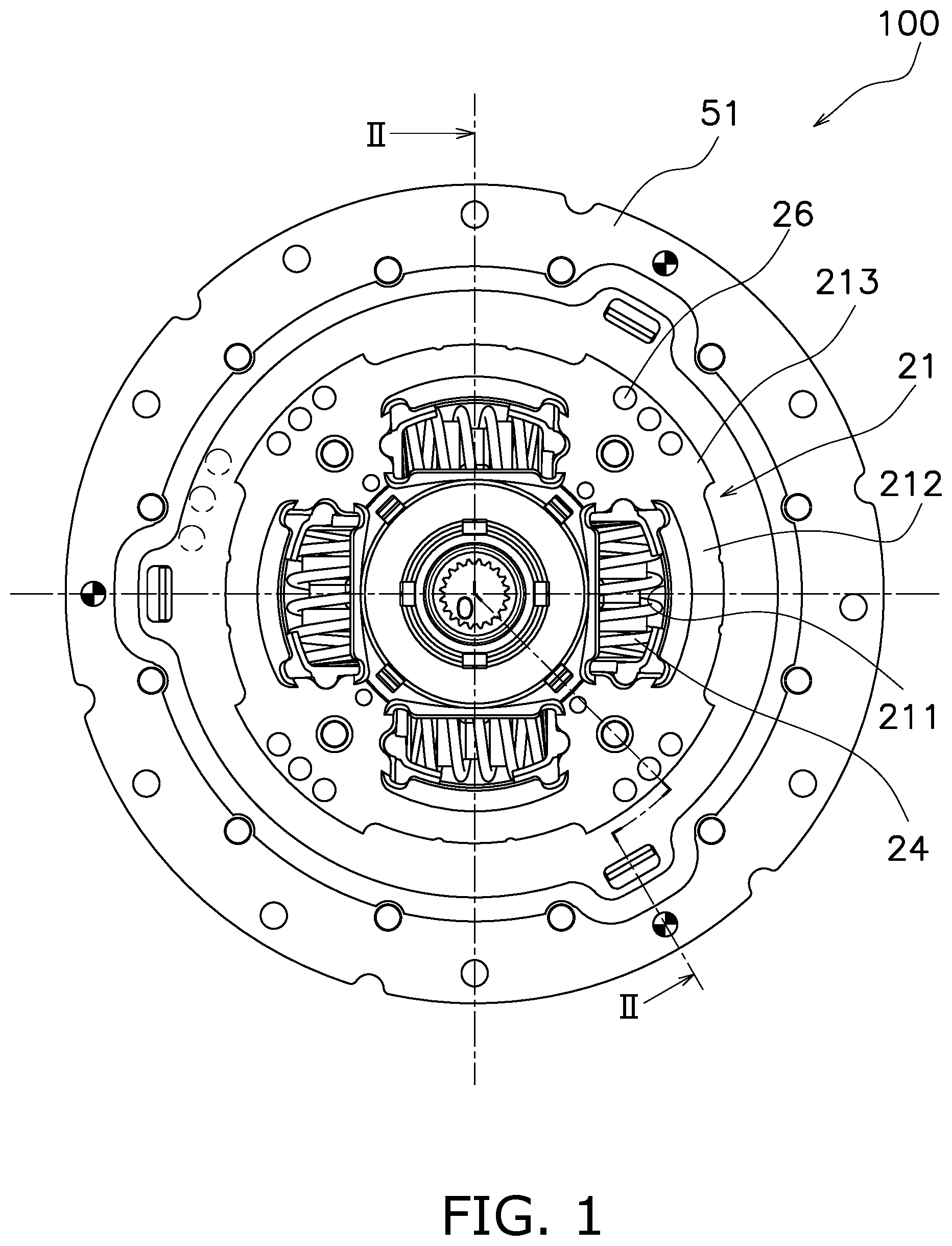 Patent US12422002 Figure 1 – Damper device