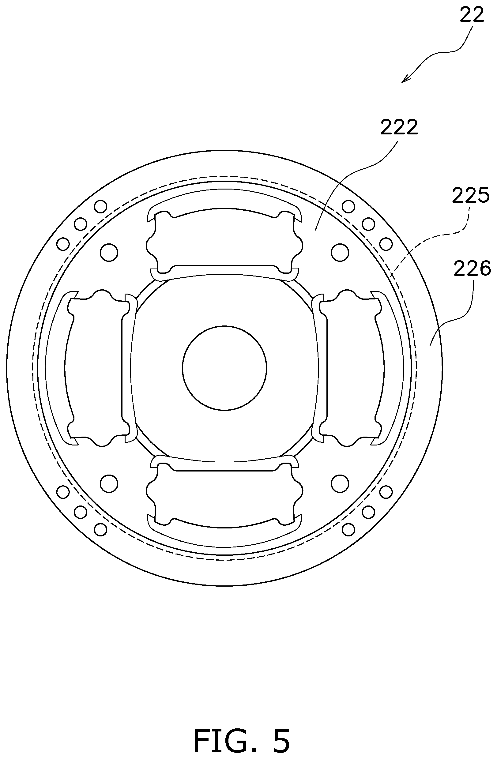 Patent US12422002 Figure 5 – Damper device