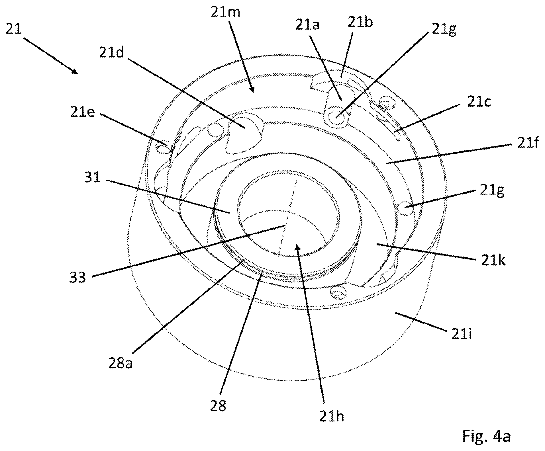 Patent US12422005 Figure 4 – Electromagnetic brake