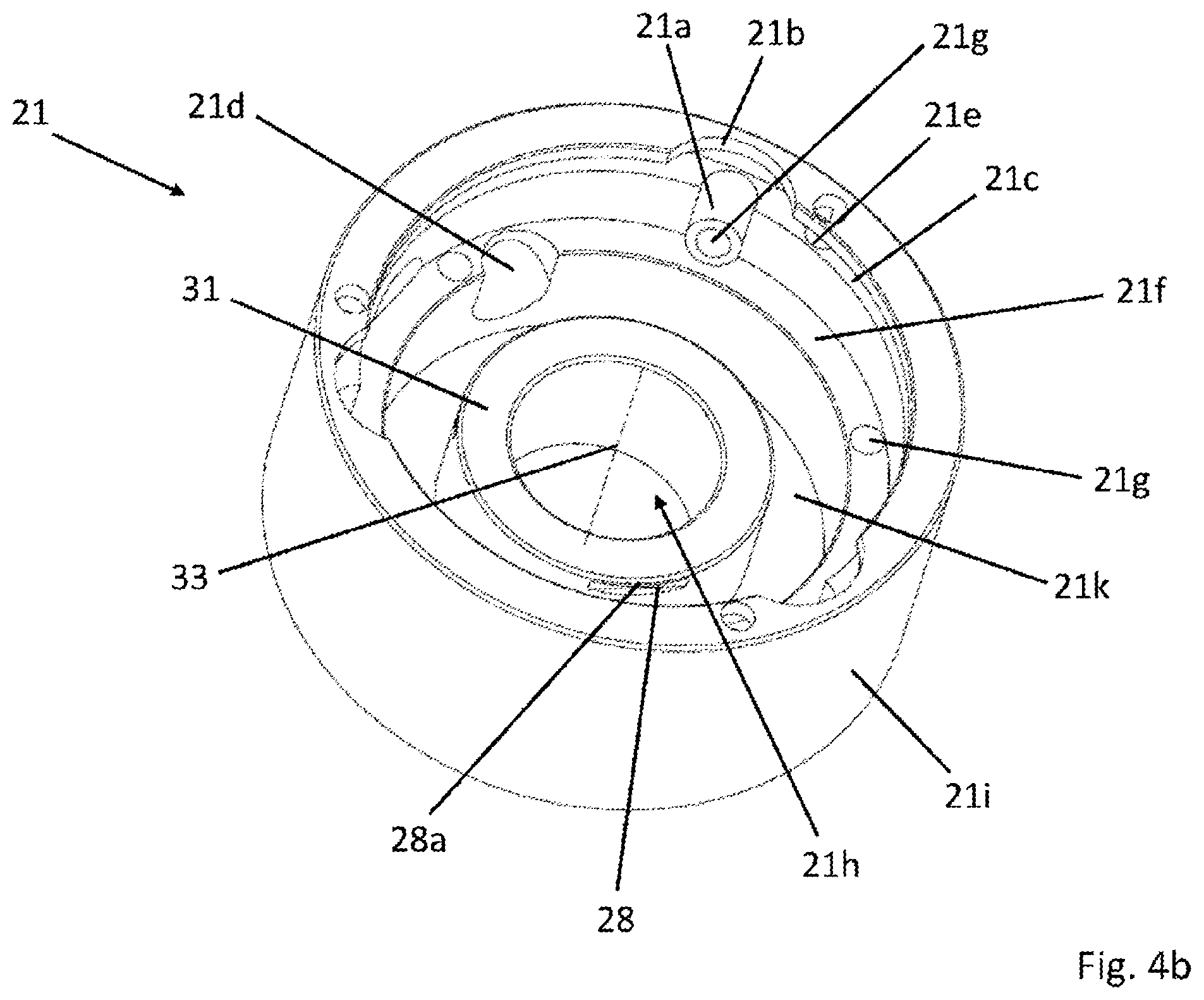 Patent US12422005 Figure 5 – Electromagnetic brake