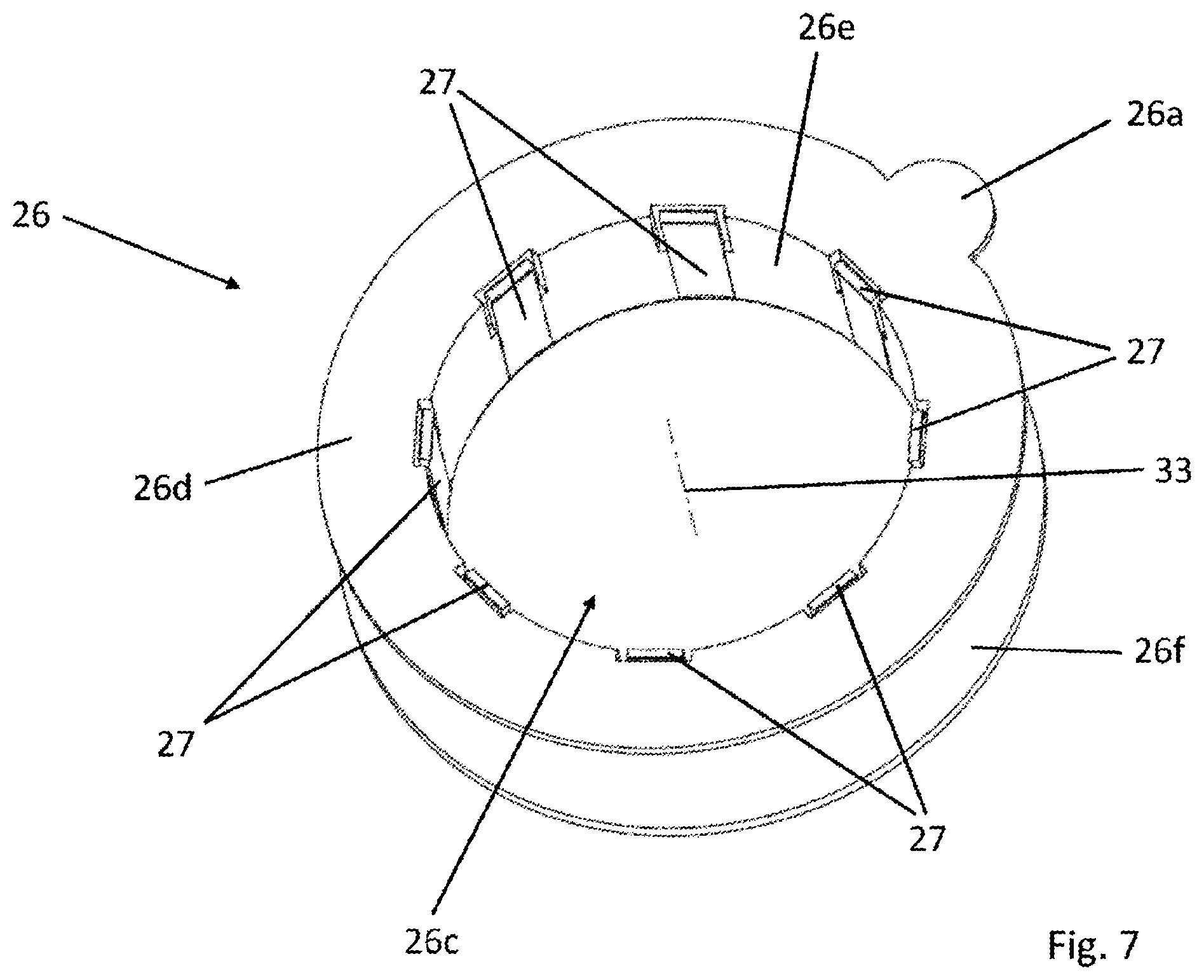 Patent US12422005 Figure 8 – Electromagnetic brake