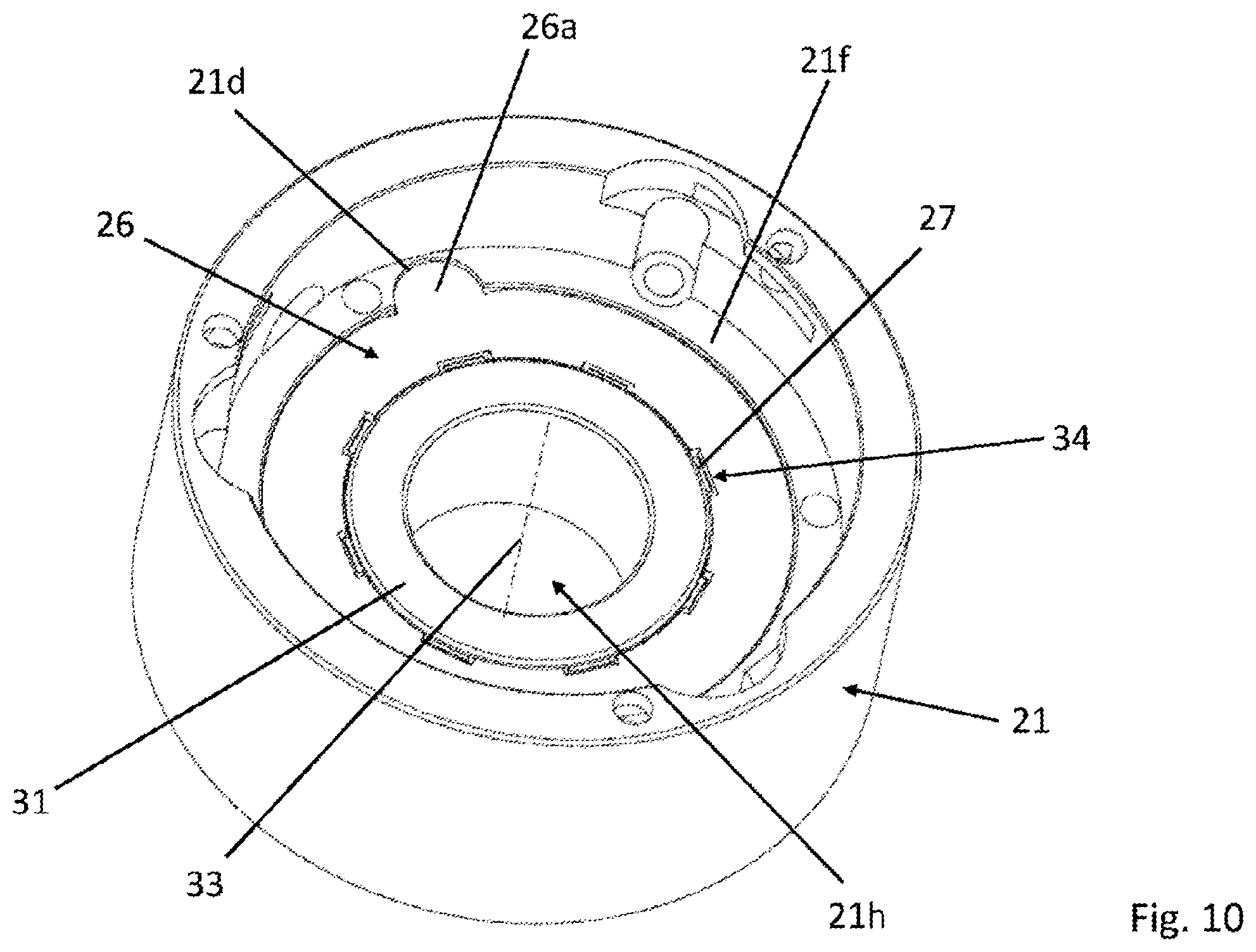 Patent US12422005 Figure 12 – Electromagnetic brake