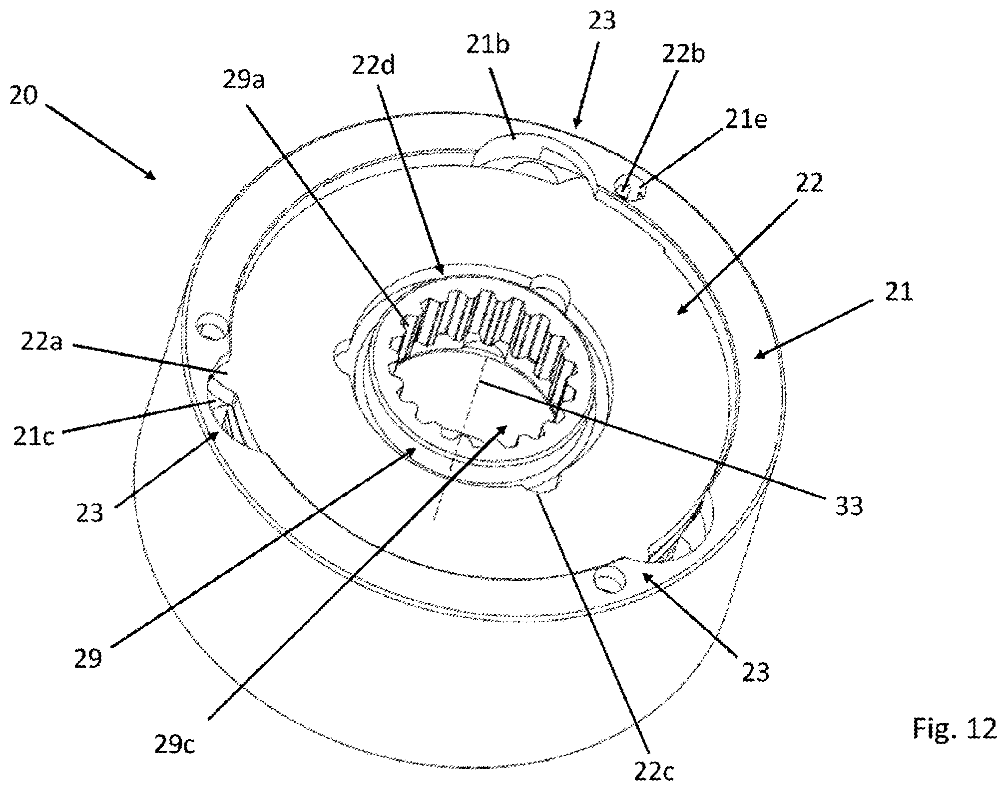 Patent US12422005 Figure 14 – Electromagnetic brake