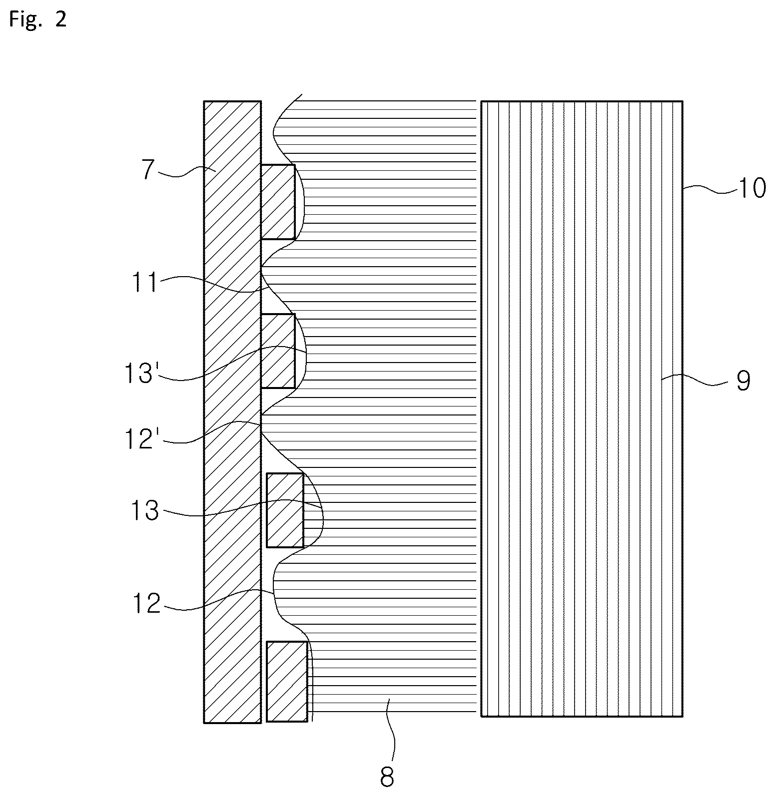 Patent US12422006 Figure 2 – Brake pad assembly for a disk brake system and disk brake system