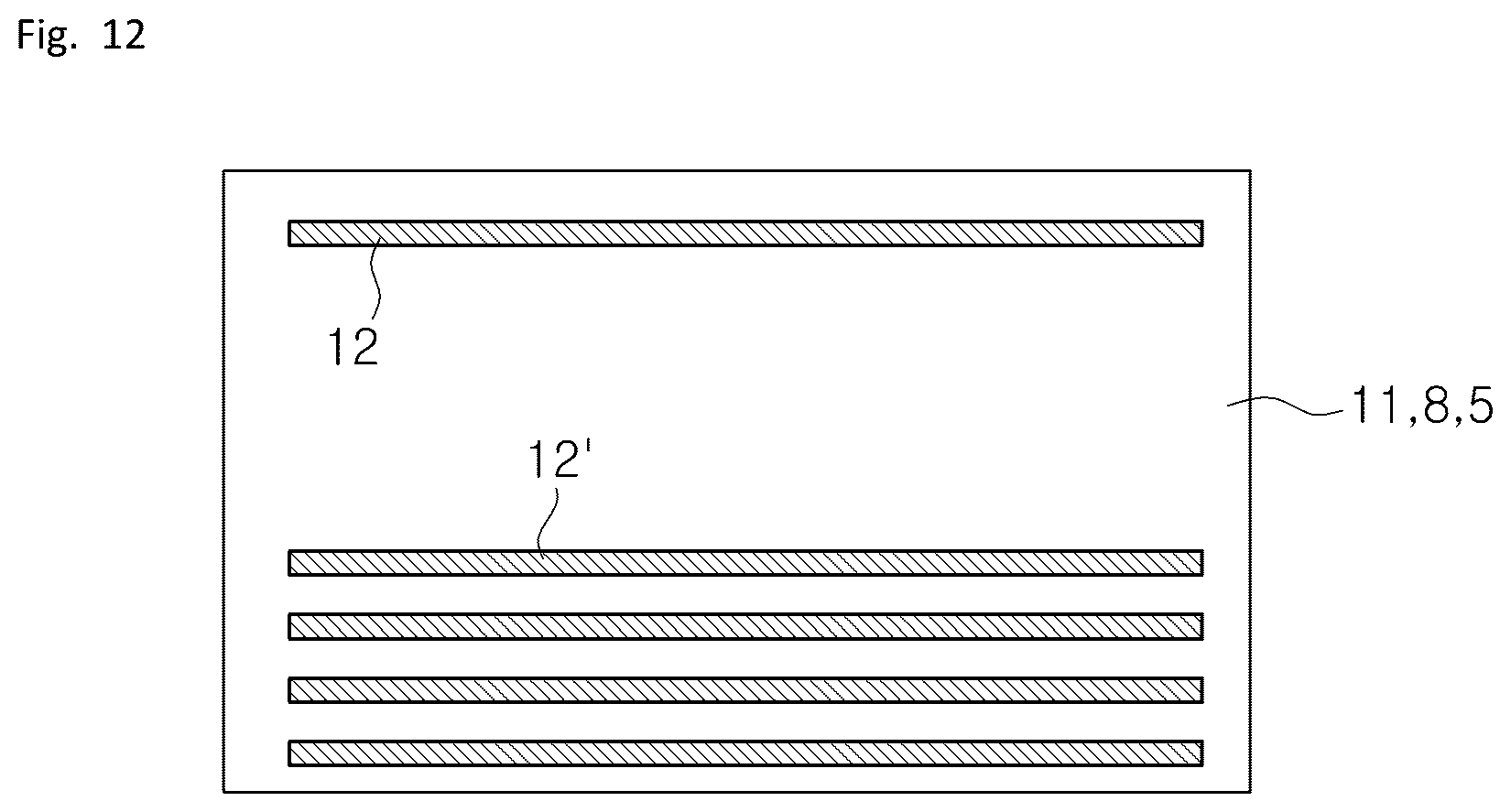 Patent US12422006 Figure 12 – Brake pad assembly for a disk brake system and disk brake system