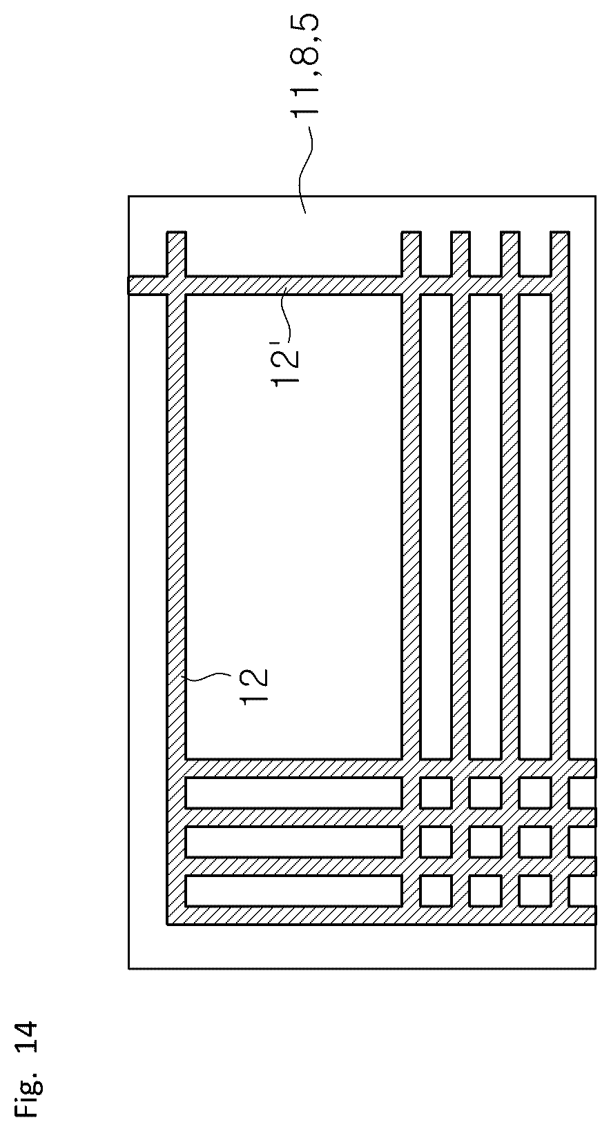Patent US12422006 Figure 14 – Brake pad assembly for a disk brake system and disk brake system