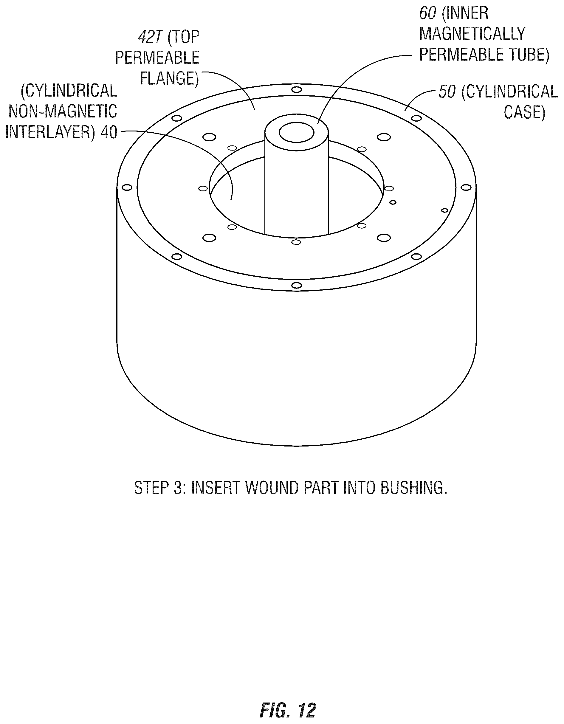 Patent US12422010 Figure 18 – Magnetorheological elastomer (MRE) apparatuses, methods, and systems, including bushings for vibrational damping or isolation