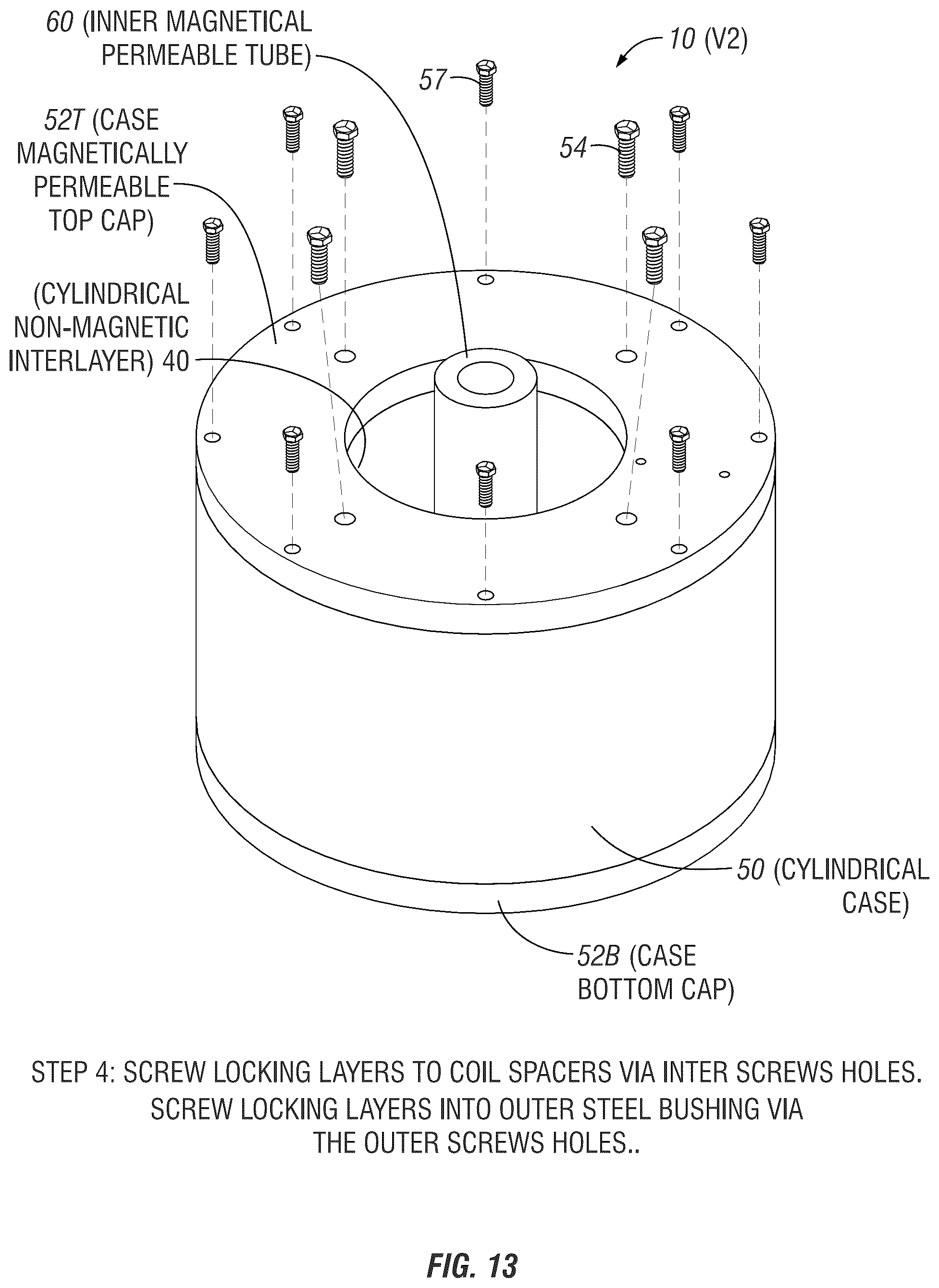 Patent US12422010 Figure 19 – Magnetorheological elastomer (MRE) apparatuses, methods, and systems, including bushings for vibrational damping or isolation