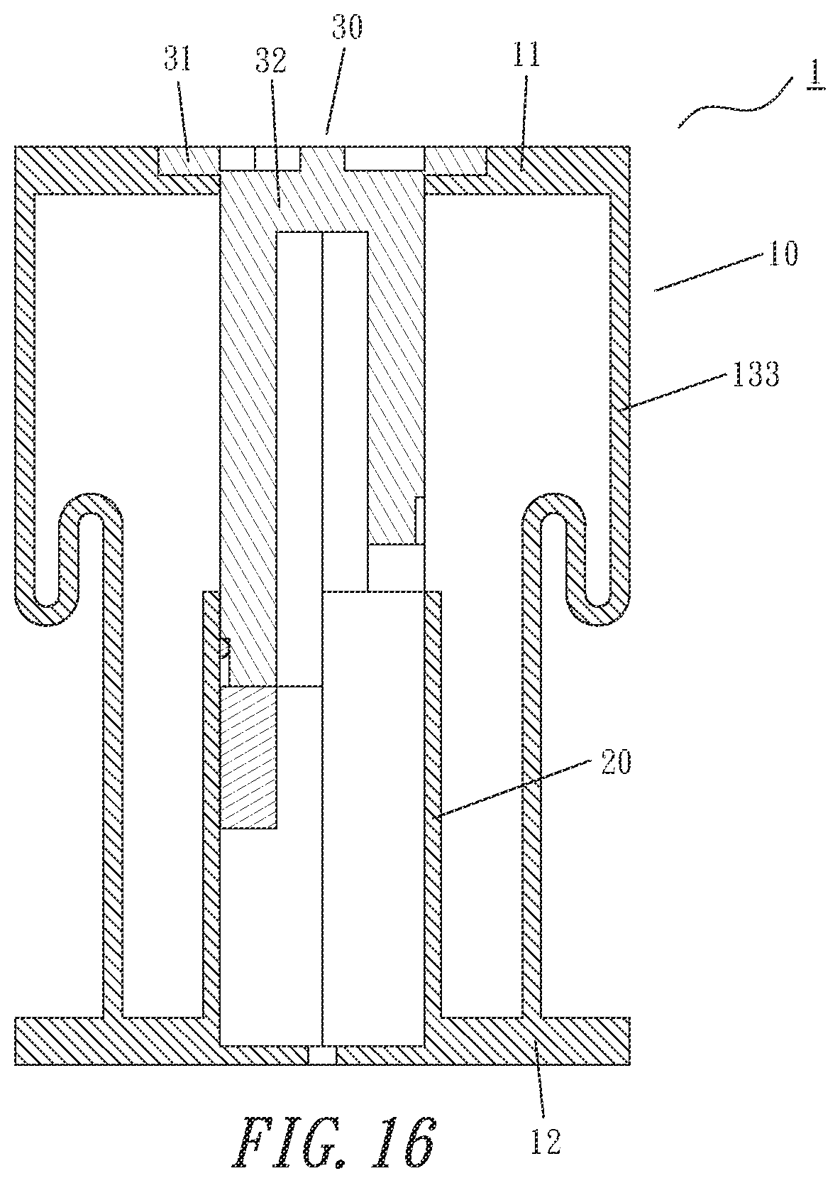 Patent US12422012 Figure 14 – Shock-absorbing buffer pad