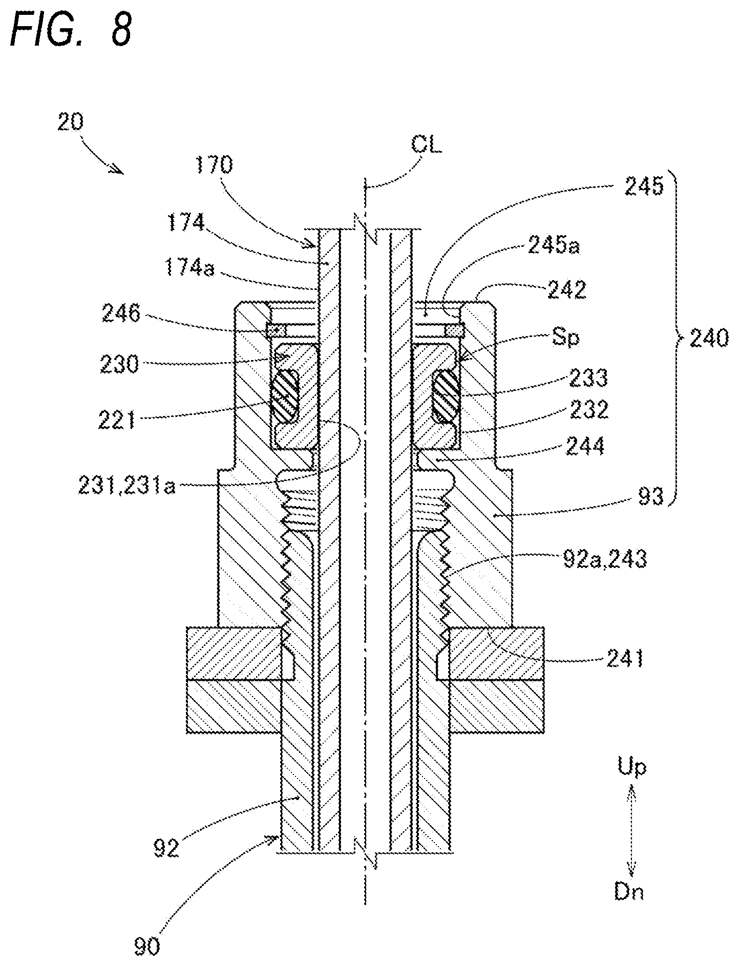 Patent US12422013 Figure 8 – Shock absorber
