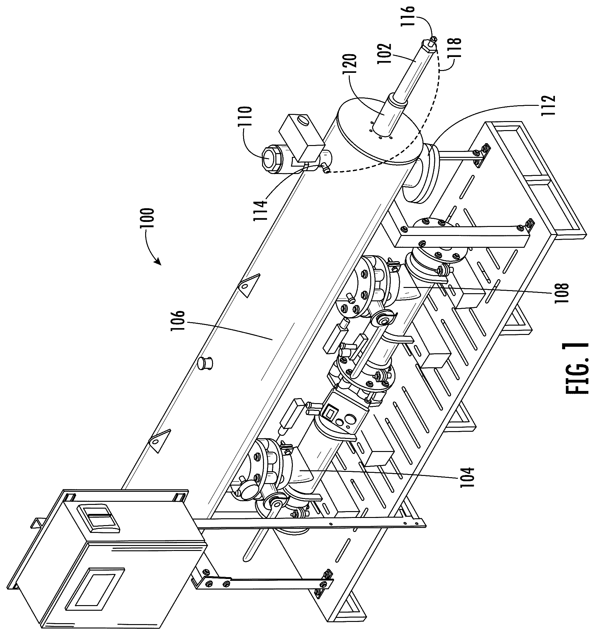 Patent US12422014 Figure 1 – Low-friction wear surfaces for sediment filtration system hydraulic damper