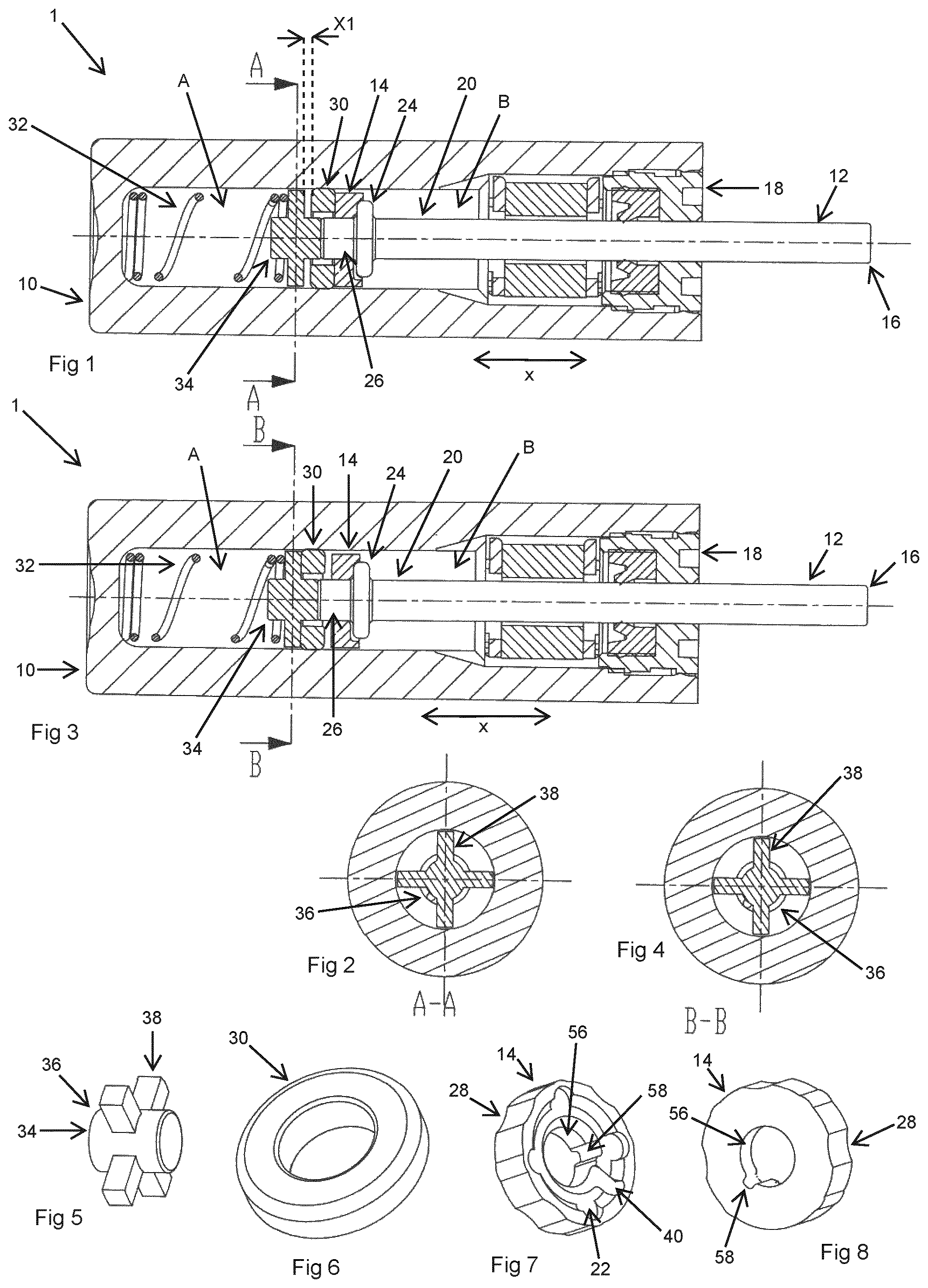 Patent US12422015 — Dampers — Figure 1