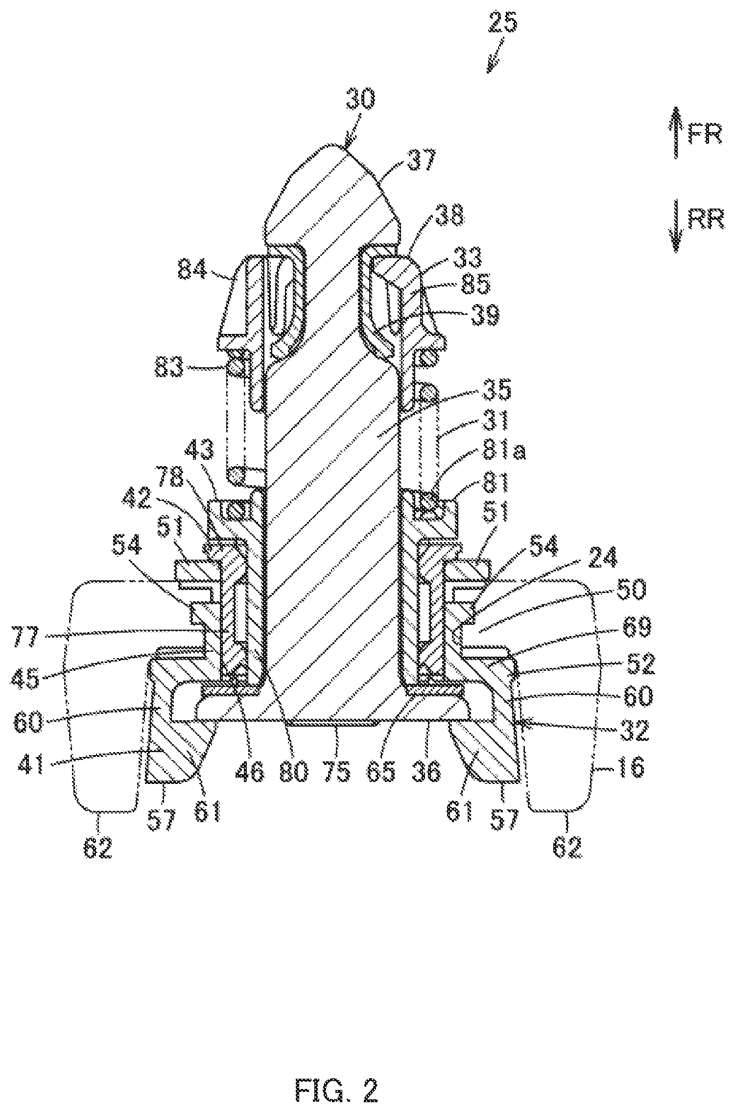 Patent US12422018 Figure 2 – Vibration suppression apparatus