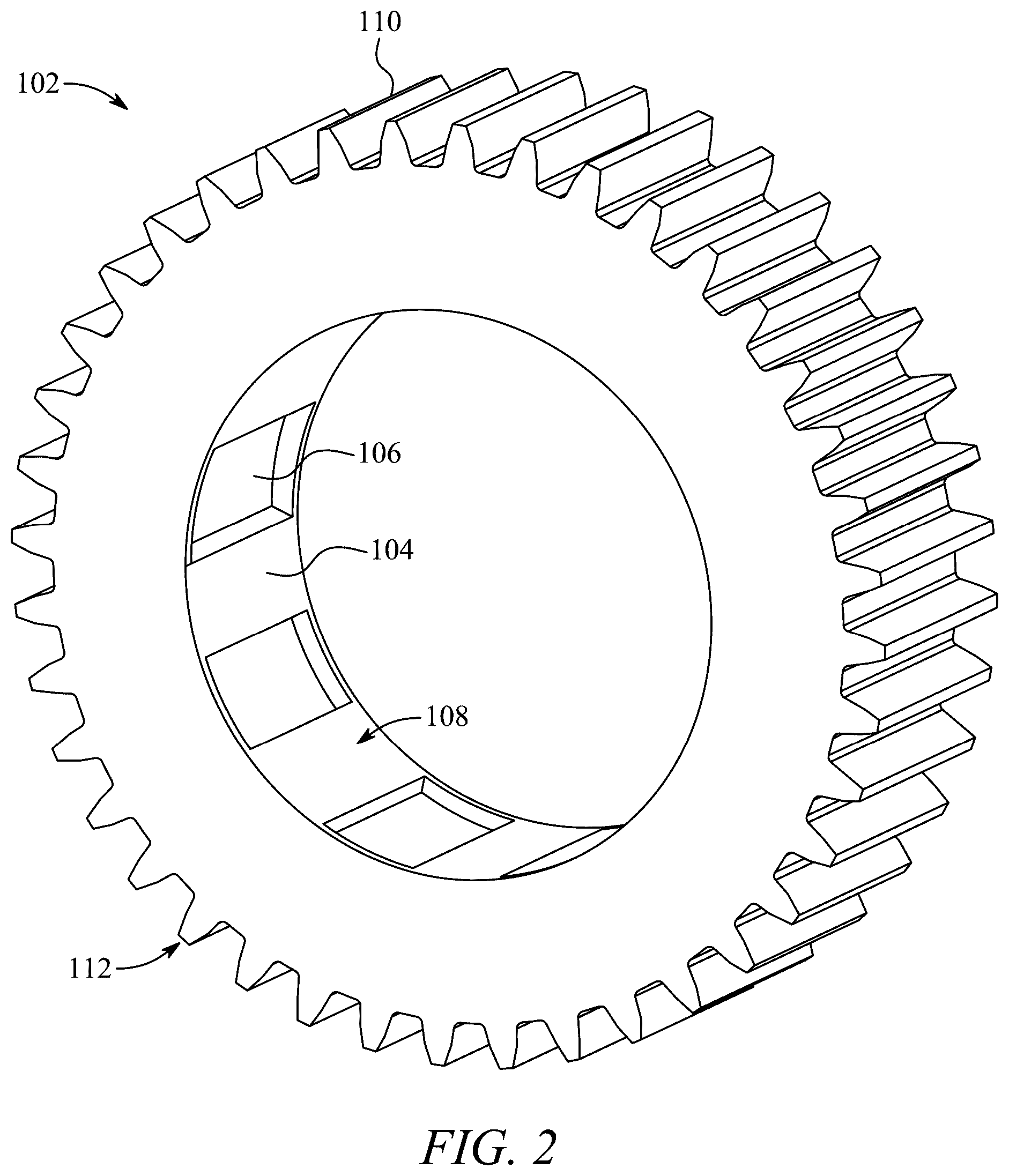 Patent US12422020 Figure 2 – Self aligning gear