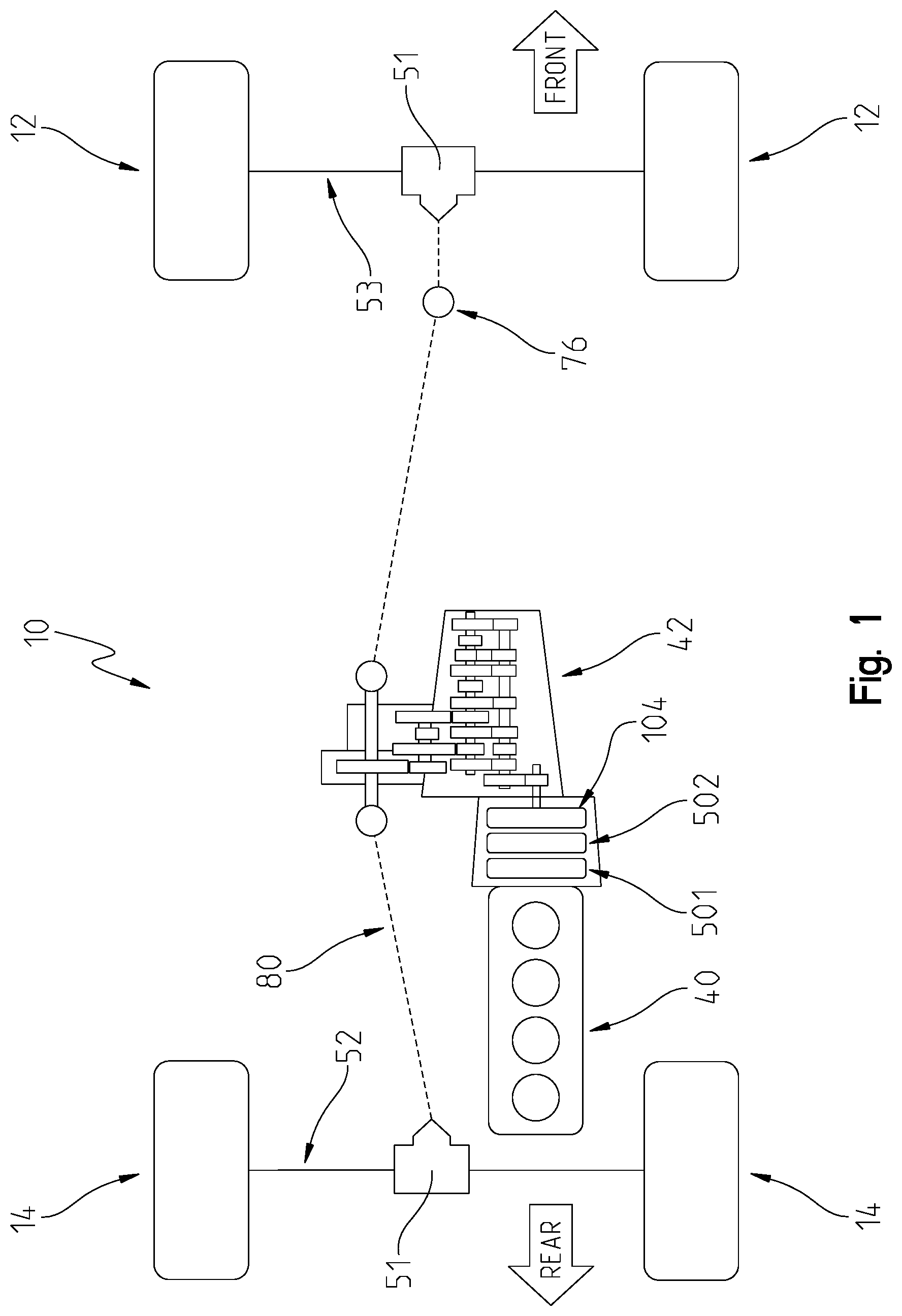 Patent US12422022 — Automated sequential transmissions — Figure 1