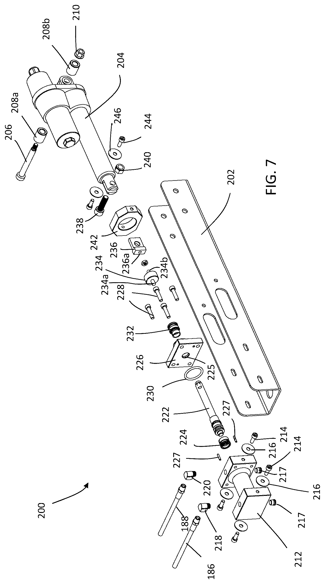 Patent US12422024 Figure 7 – Continuously variable transmission clutch with movable sheave actuator
