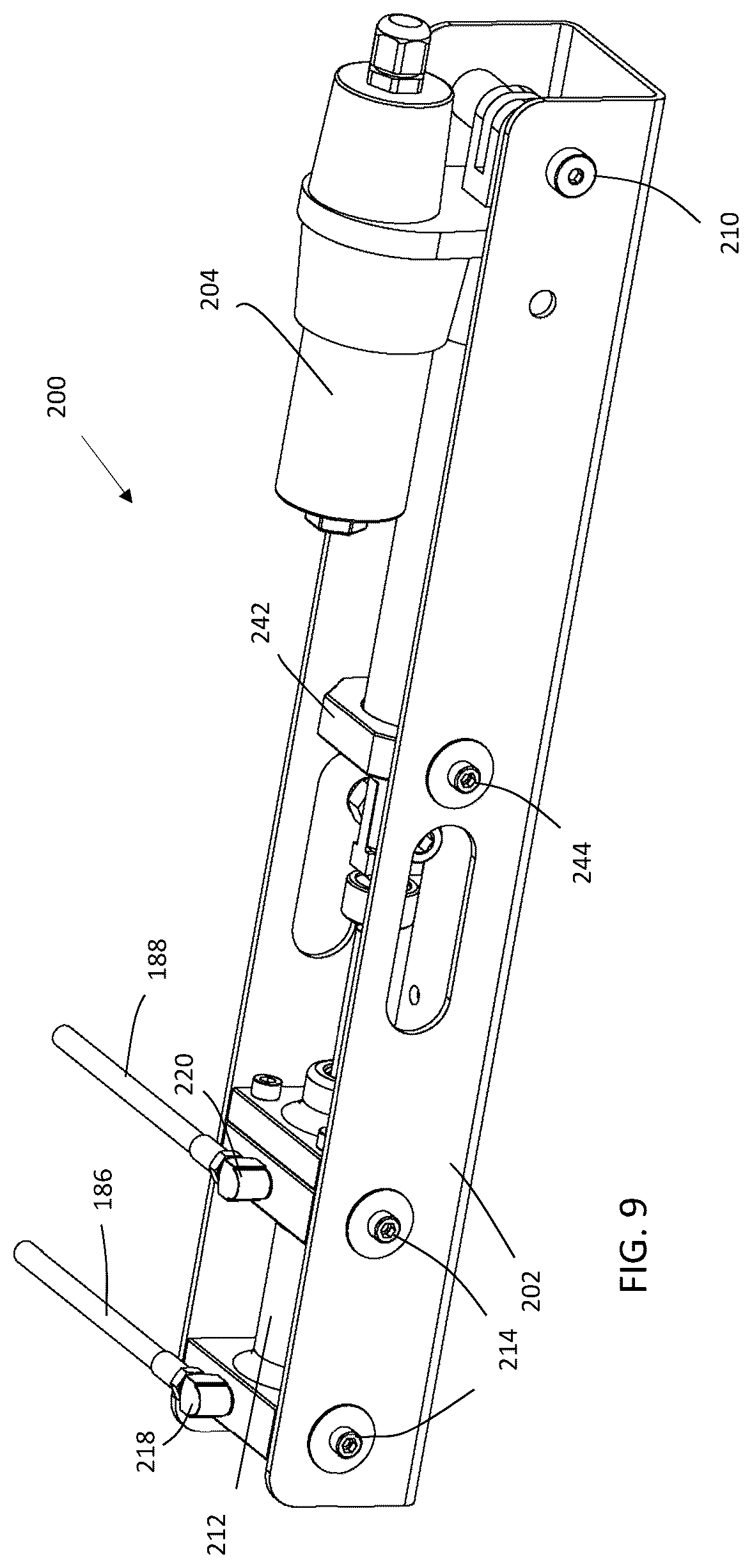 Patent US12422024 Figure 9 – Continuously variable transmission clutch with movable sheave actuator