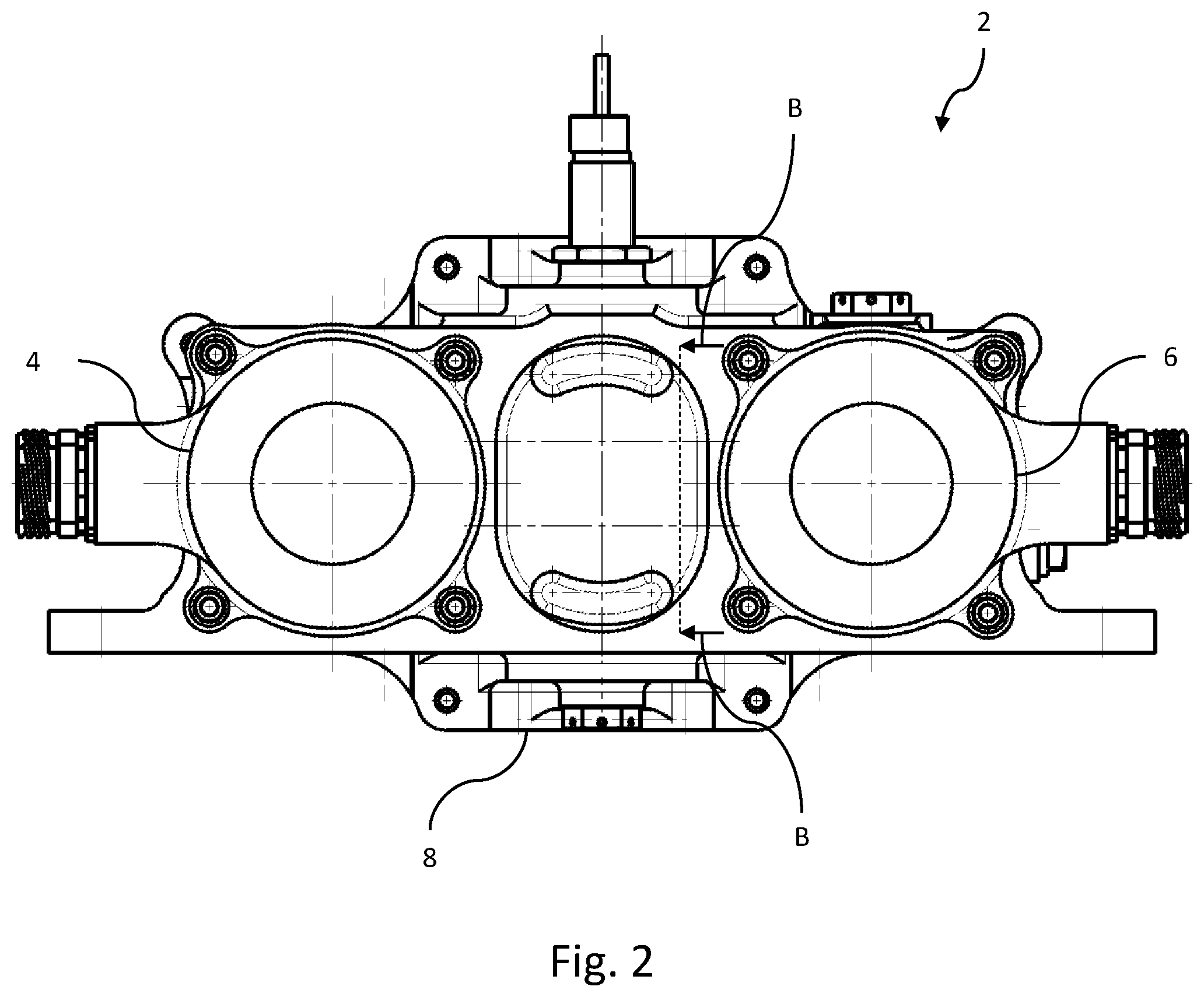 Patent US12422025 Figure 2 – Dual motor drive system for actuator