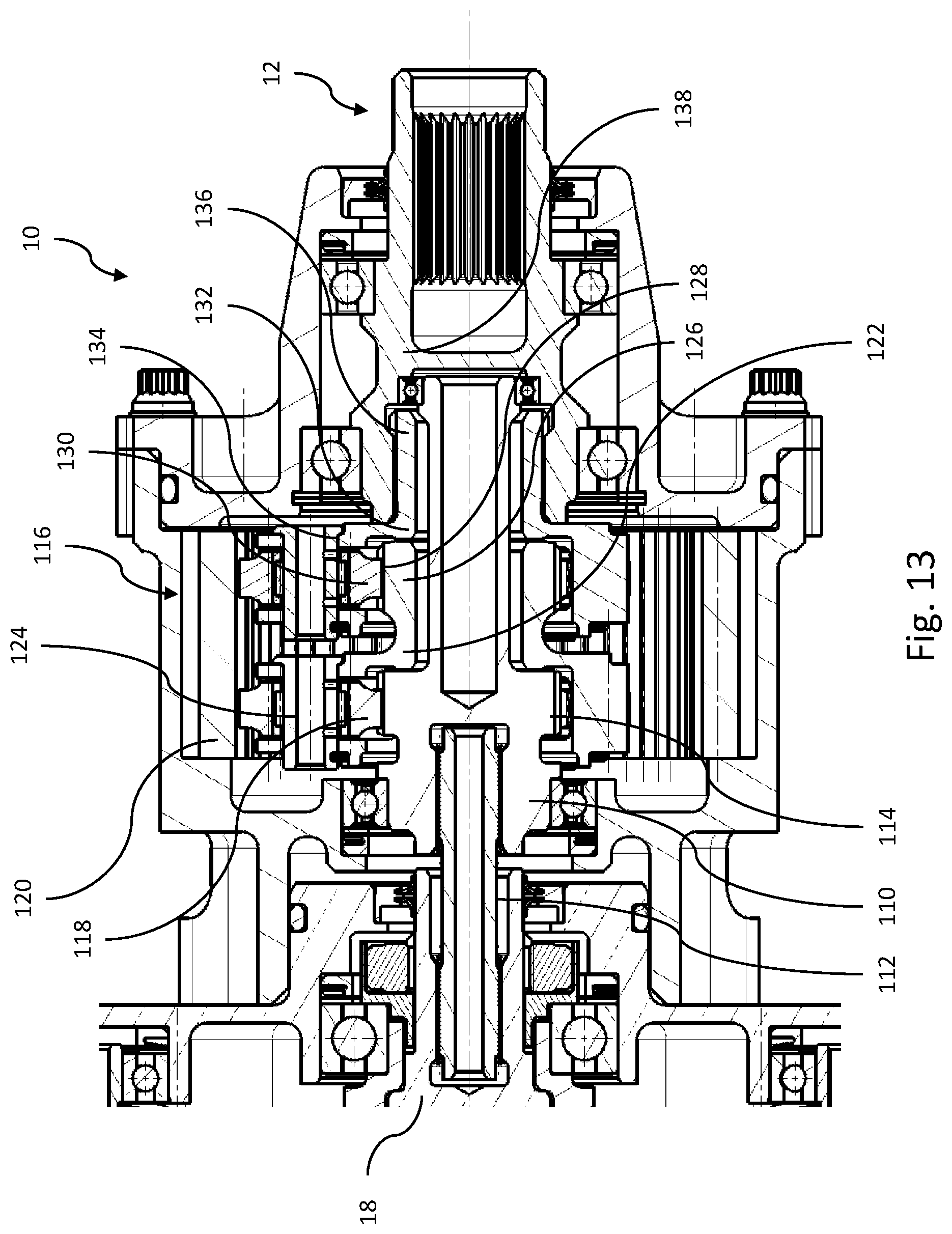 Patent US12422025 Figure 13 – Dual motor drive system for actuator