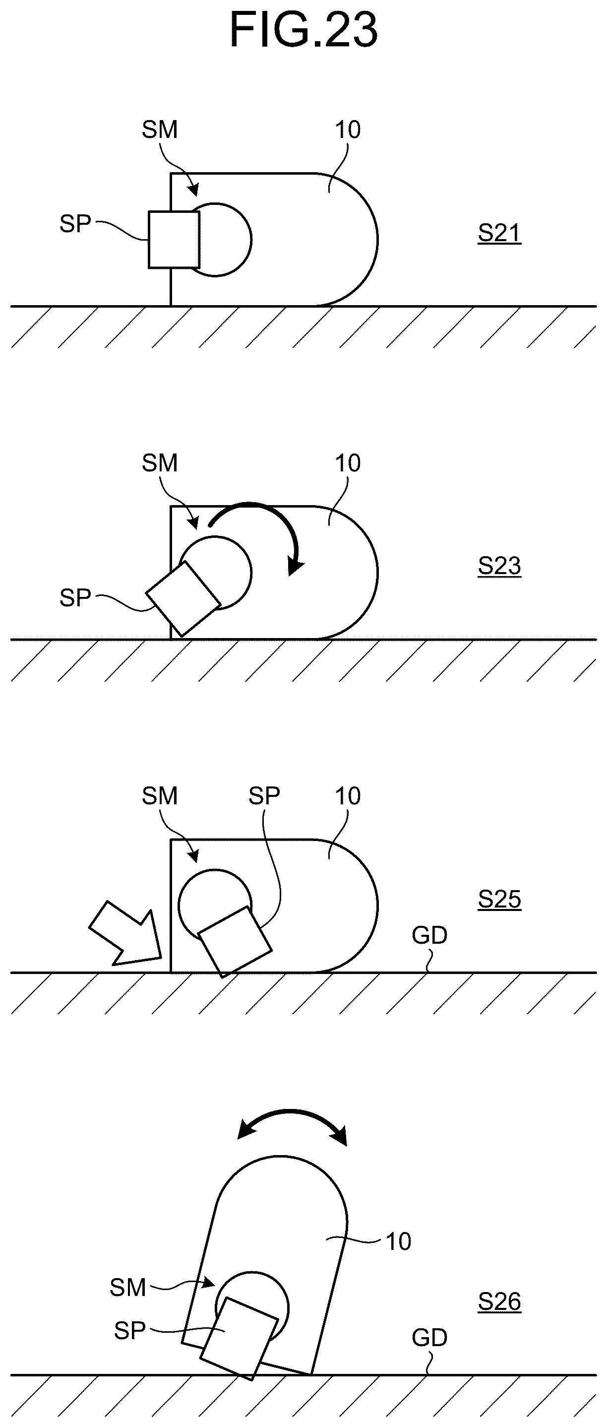 Patent US12422027 Figure 18 – Spring expansion/compression mechanism, robot, and electronic device