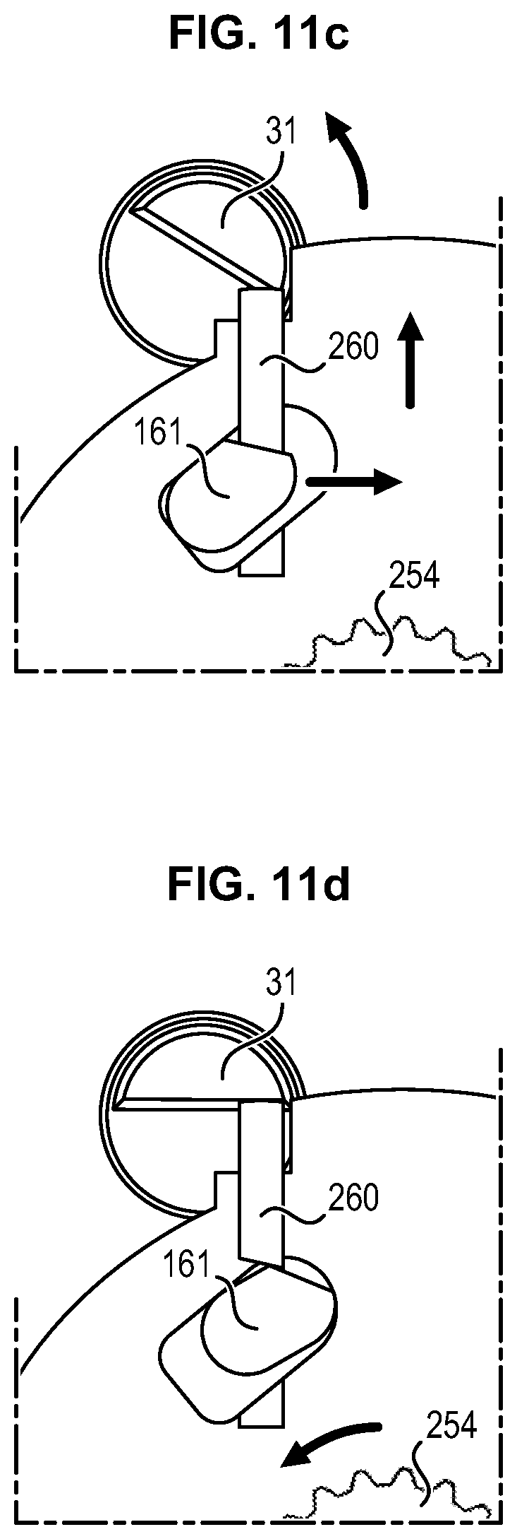 Patent US12422028 Figure 11 – Locking/unlocking system for a lost-motion thrust reverser actuator, and actuator including such a system