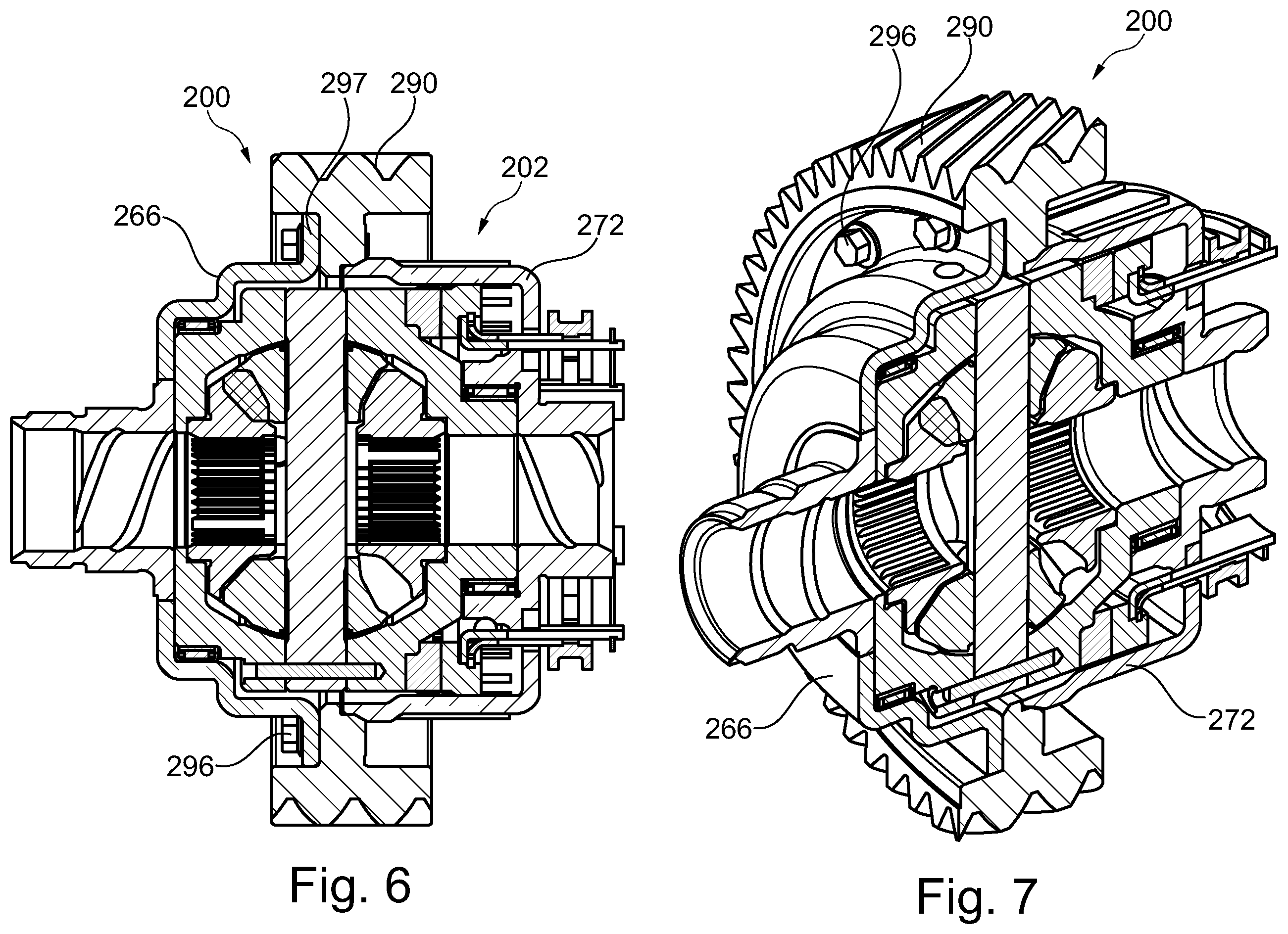 Patent US12422032 Figure 5 – Electronic differential disconnect clutch