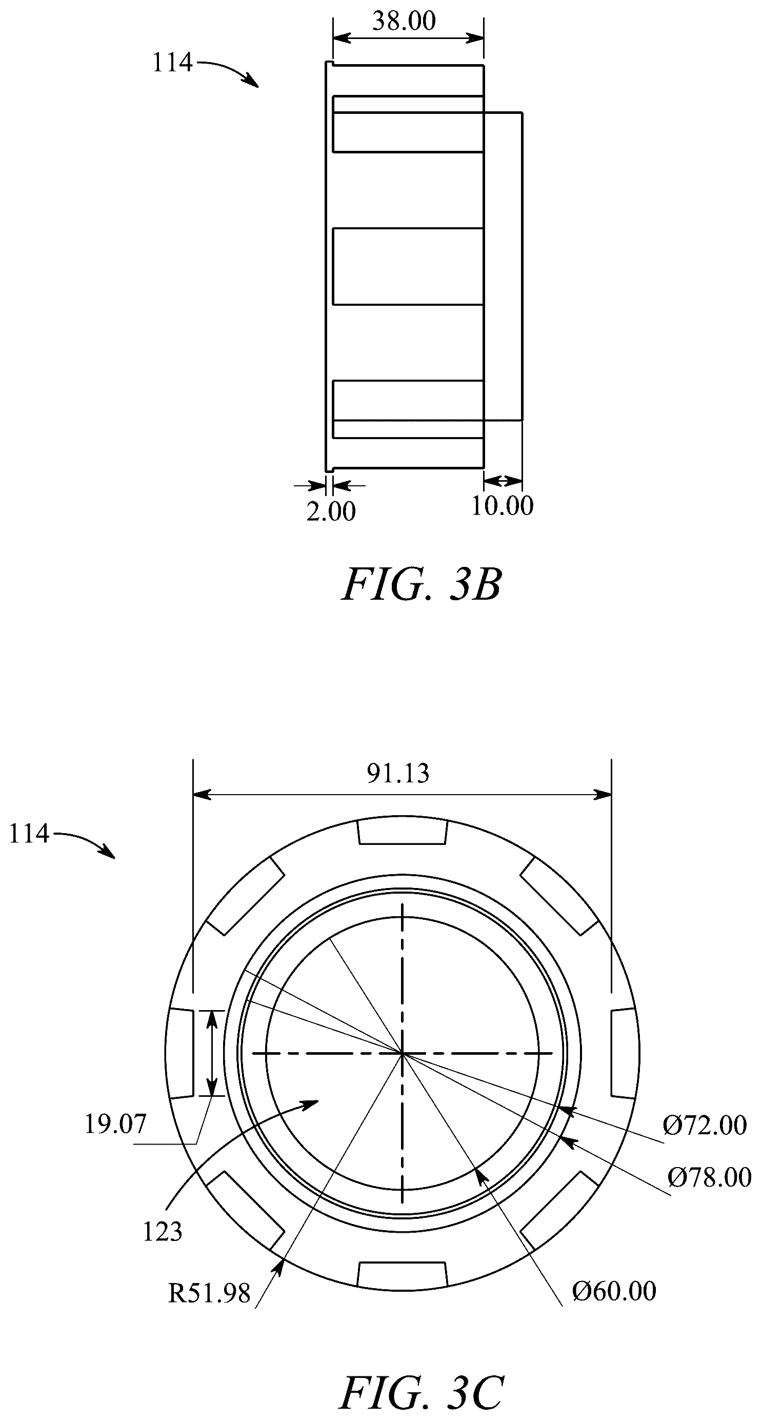 Patent US12422033 Figure 4 – Pinned gear assembly