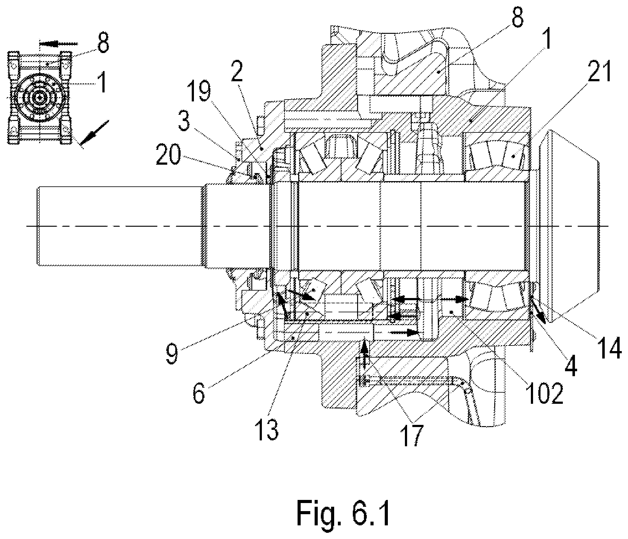 Patent US12422035 Figure 11 – Transmission and method for producing different transmissions, in particular a range of transmissions