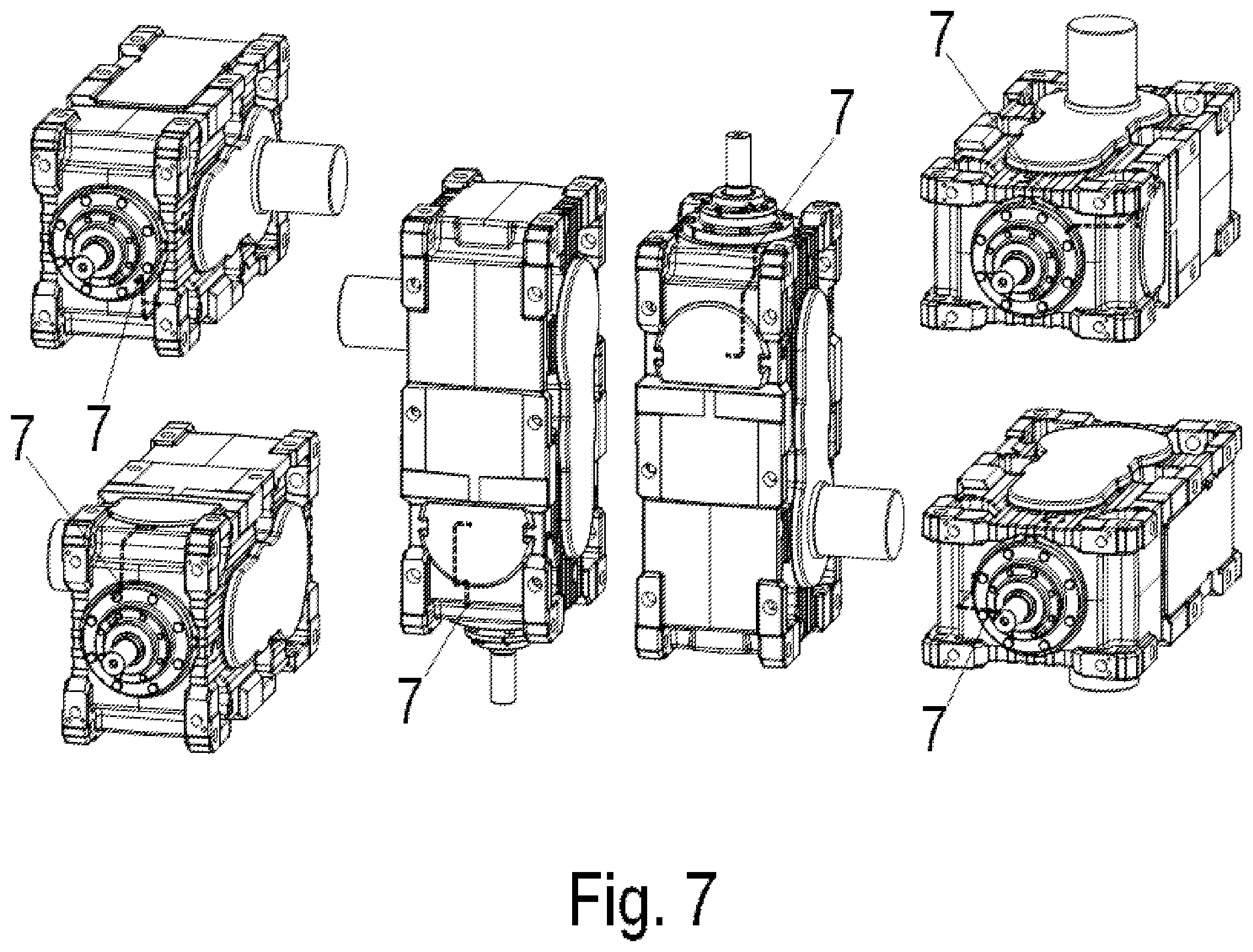 Patent US12422035 Figure 13 – Transmission and method for producing different transmissions, in particular a range of transmissions