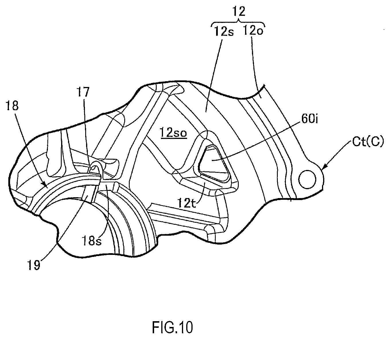 Patent US12422036 Figure 10 – Breather structure in power unit