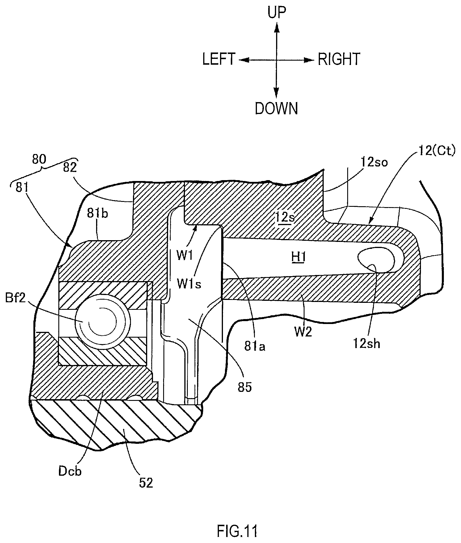 Patent US12422036 Figure 11 – Breather structure in power unit