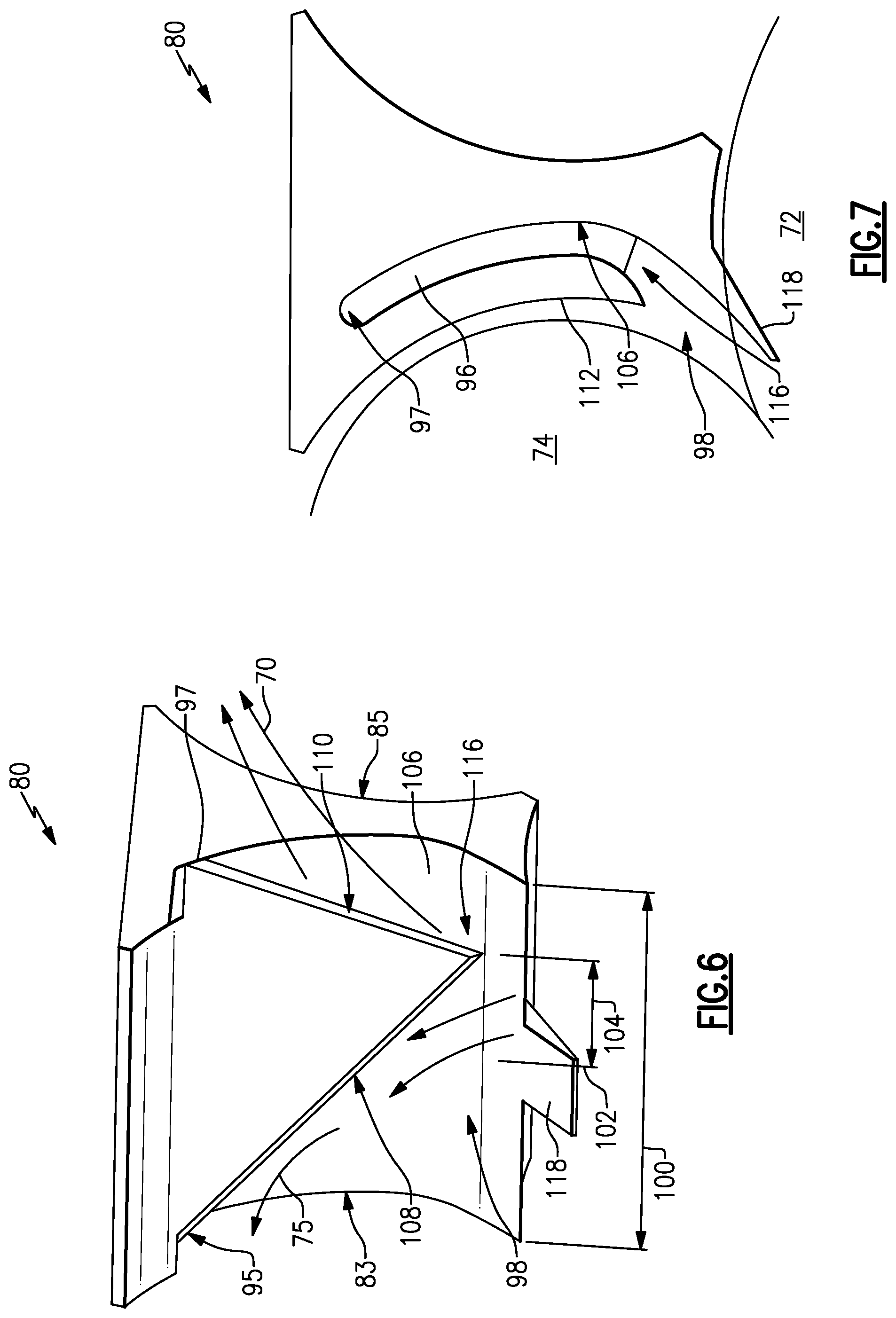 Patent US12422038 Figure 6 – Geared architecture gas turbine engine with planetary gear oil scavenge