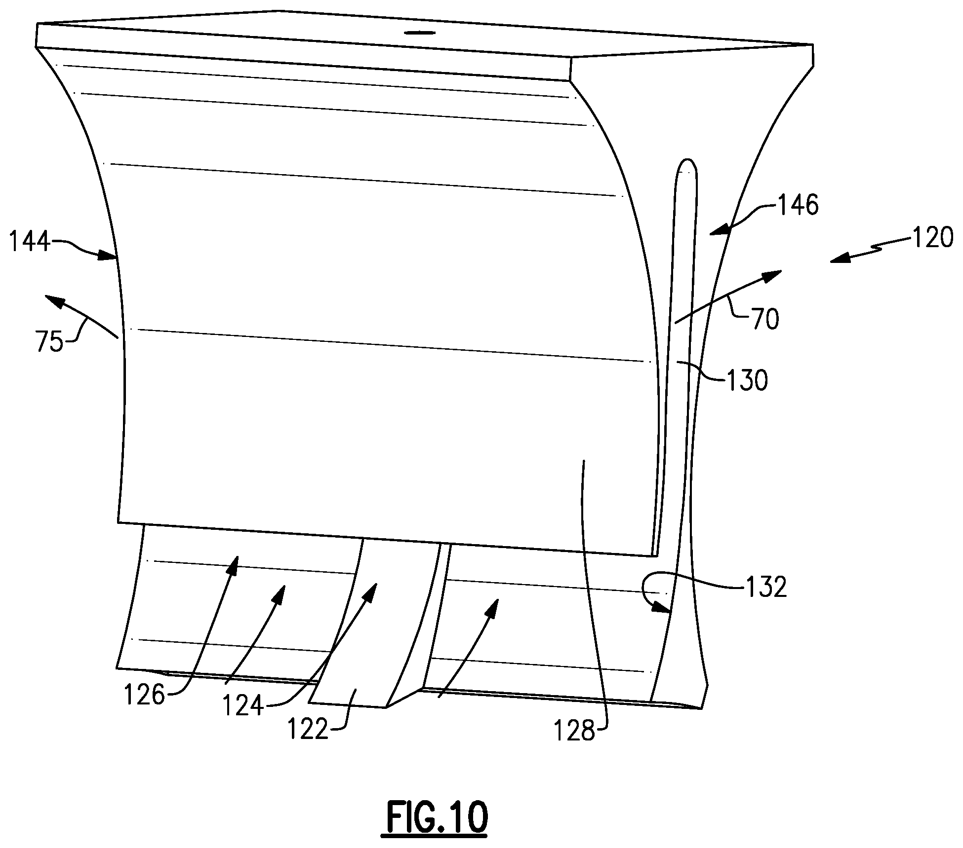 Patent US12422038 Figure 8 – Geared architecture gas turbine engine with planetary gear oil scavenge