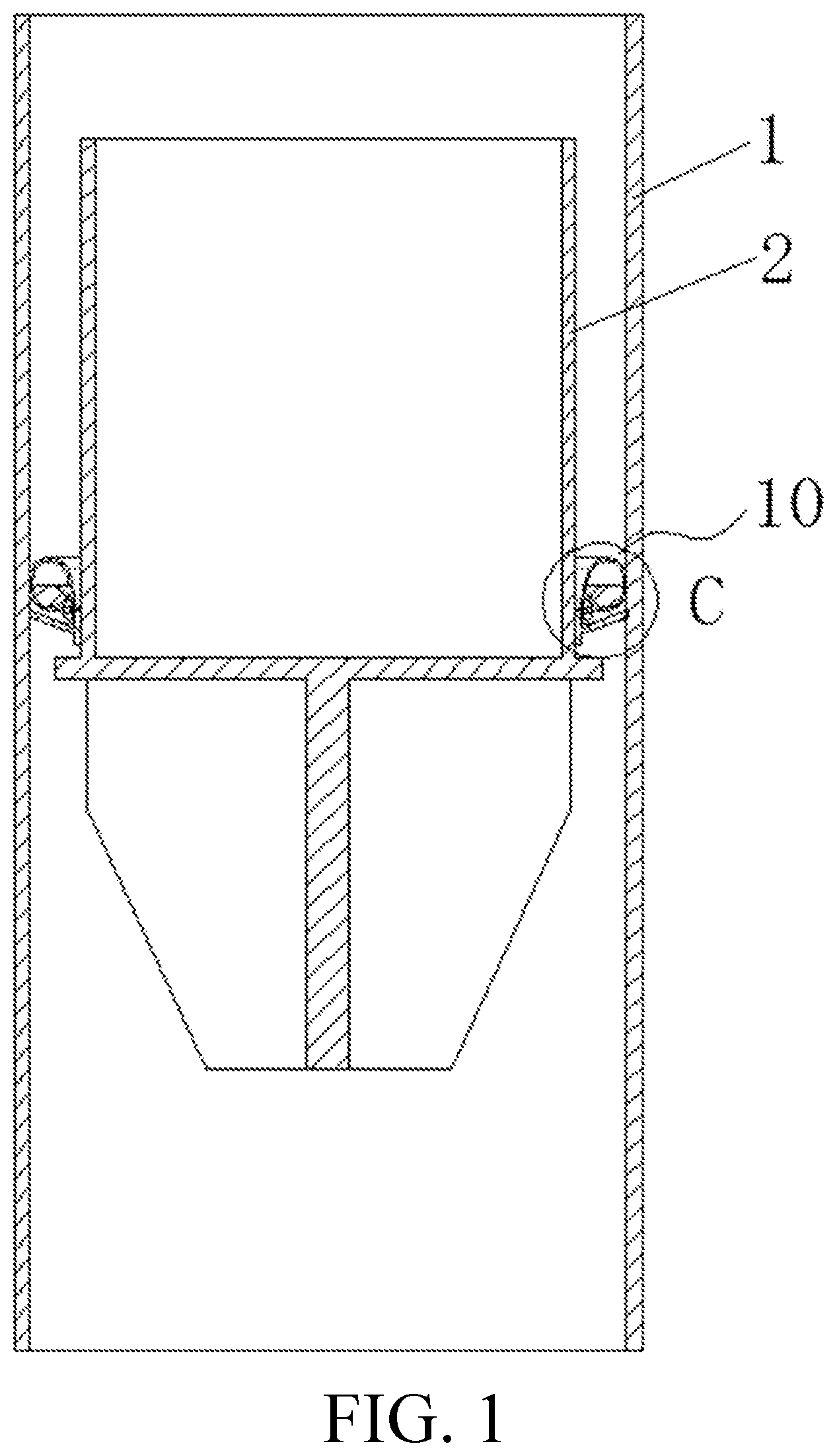 Patent US12422041 Figure 1 – Y-shaped packer