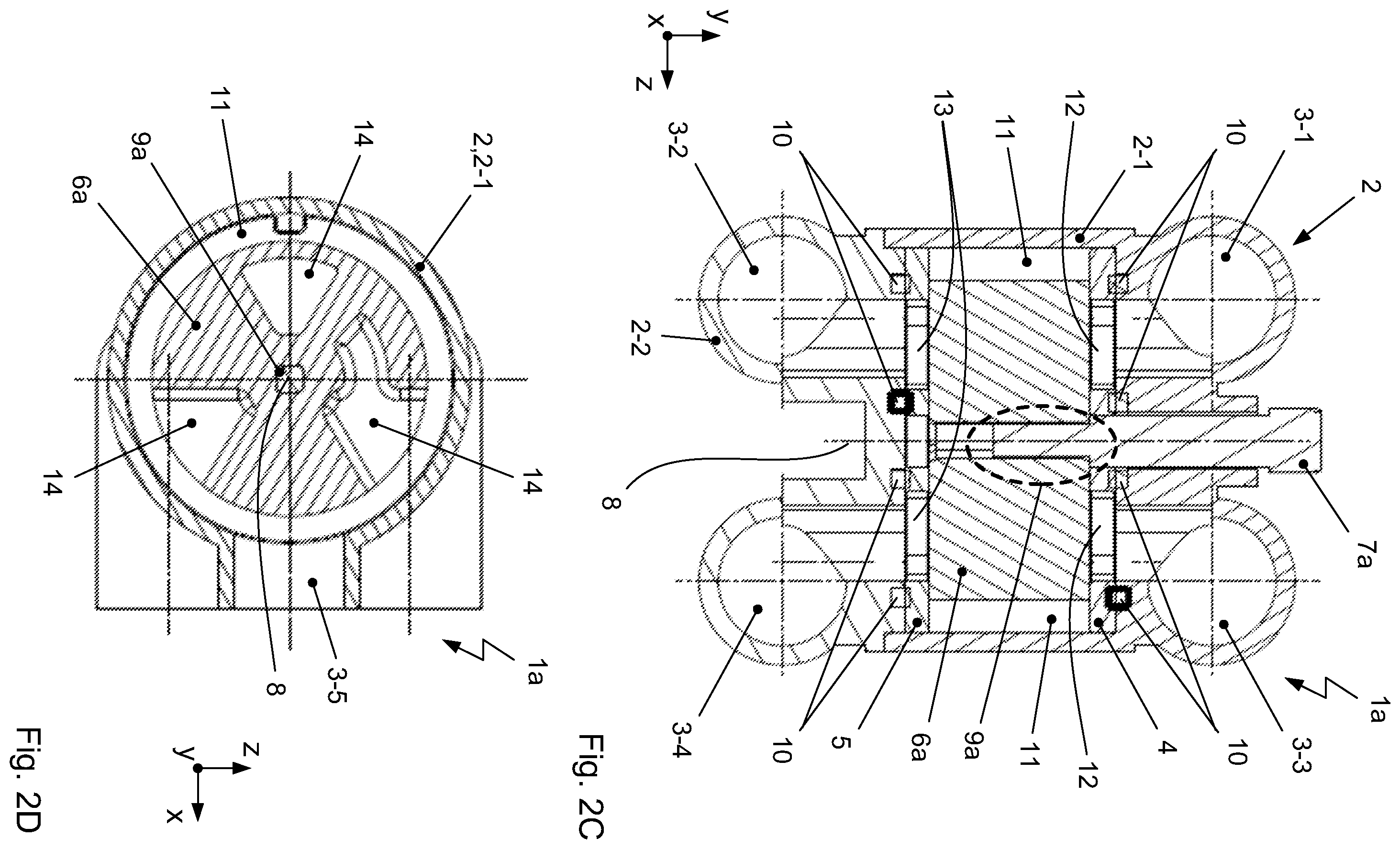 Patent US12422049 Figure 3 – Device for regulating a flow and distributing a fluid circuit as well as a conveying unit with the device